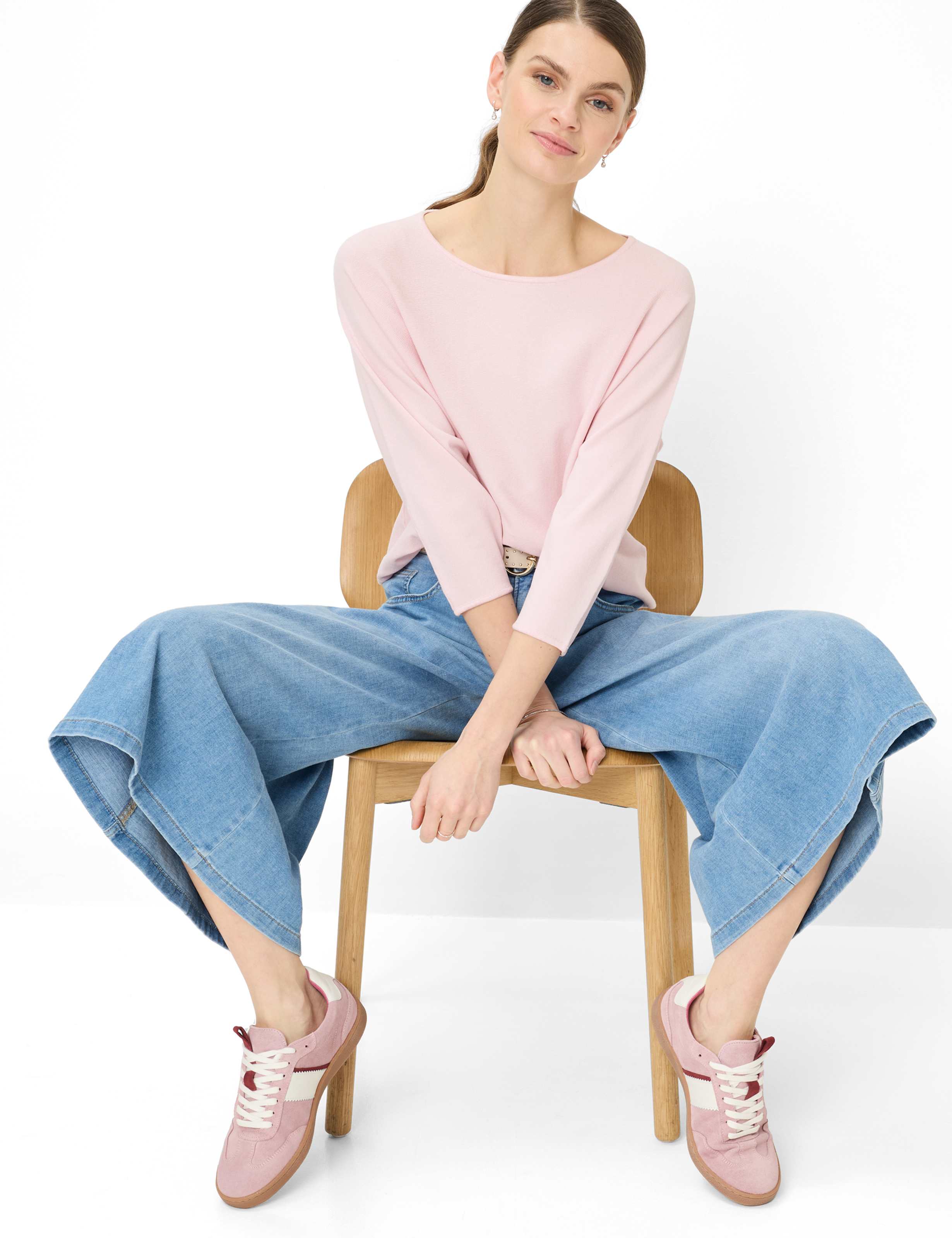 Women Style MELLI S Light Blue Wide Leg Detail 1