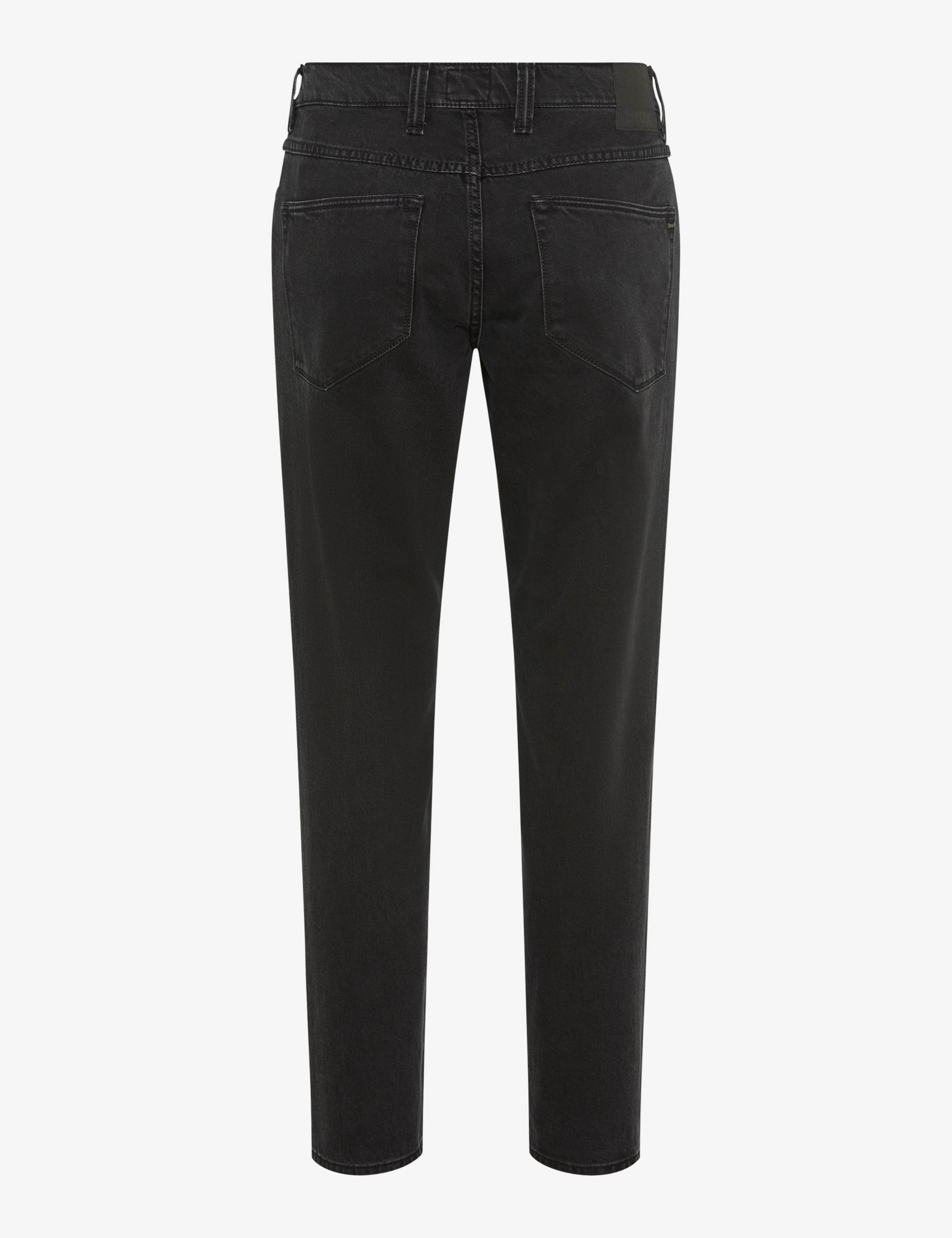 Men Style CURTIS Denim Black Relaxed Fit Stand-alone rear view