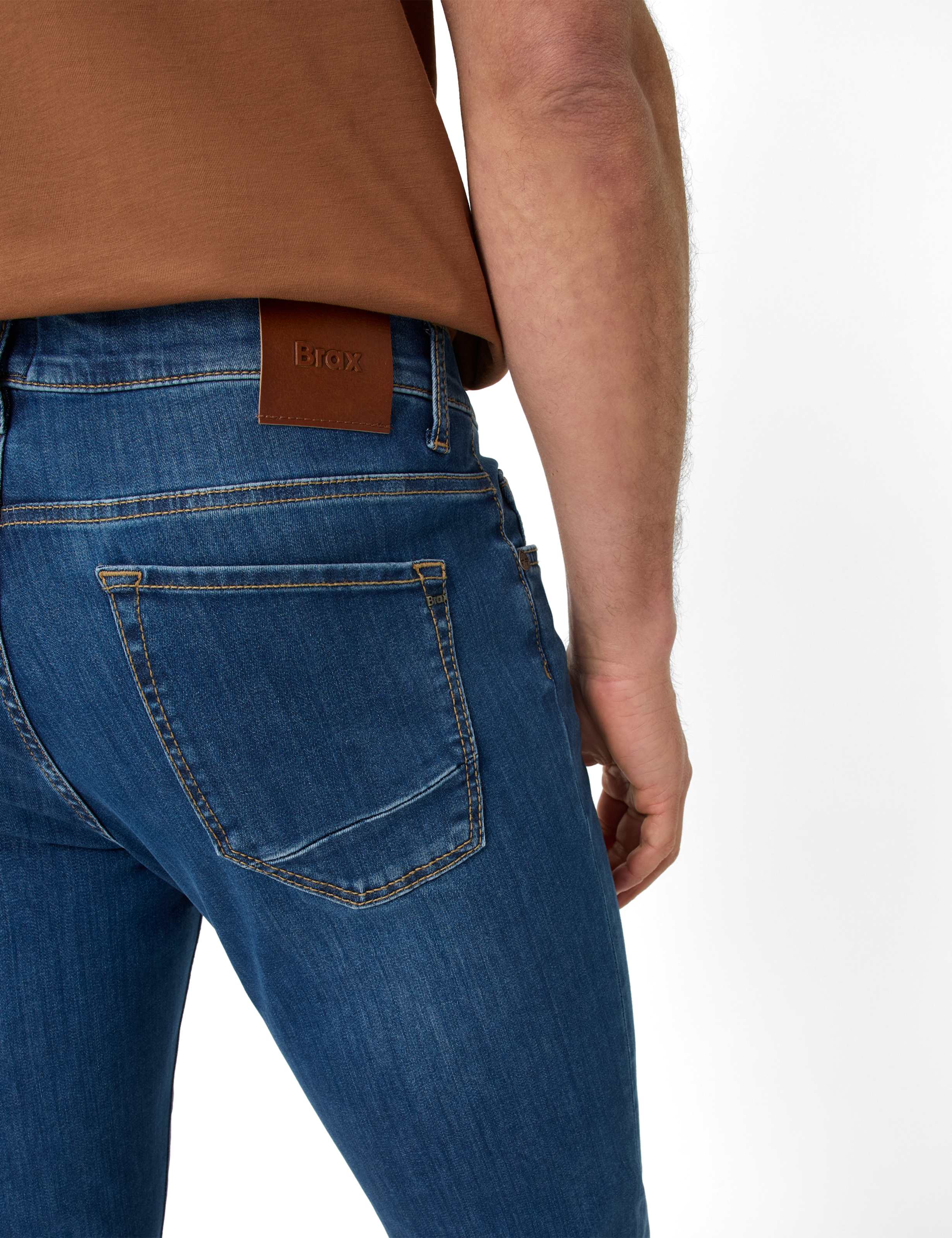 Herren Style CHUCK Denim Blau Modern Fit Detail 2