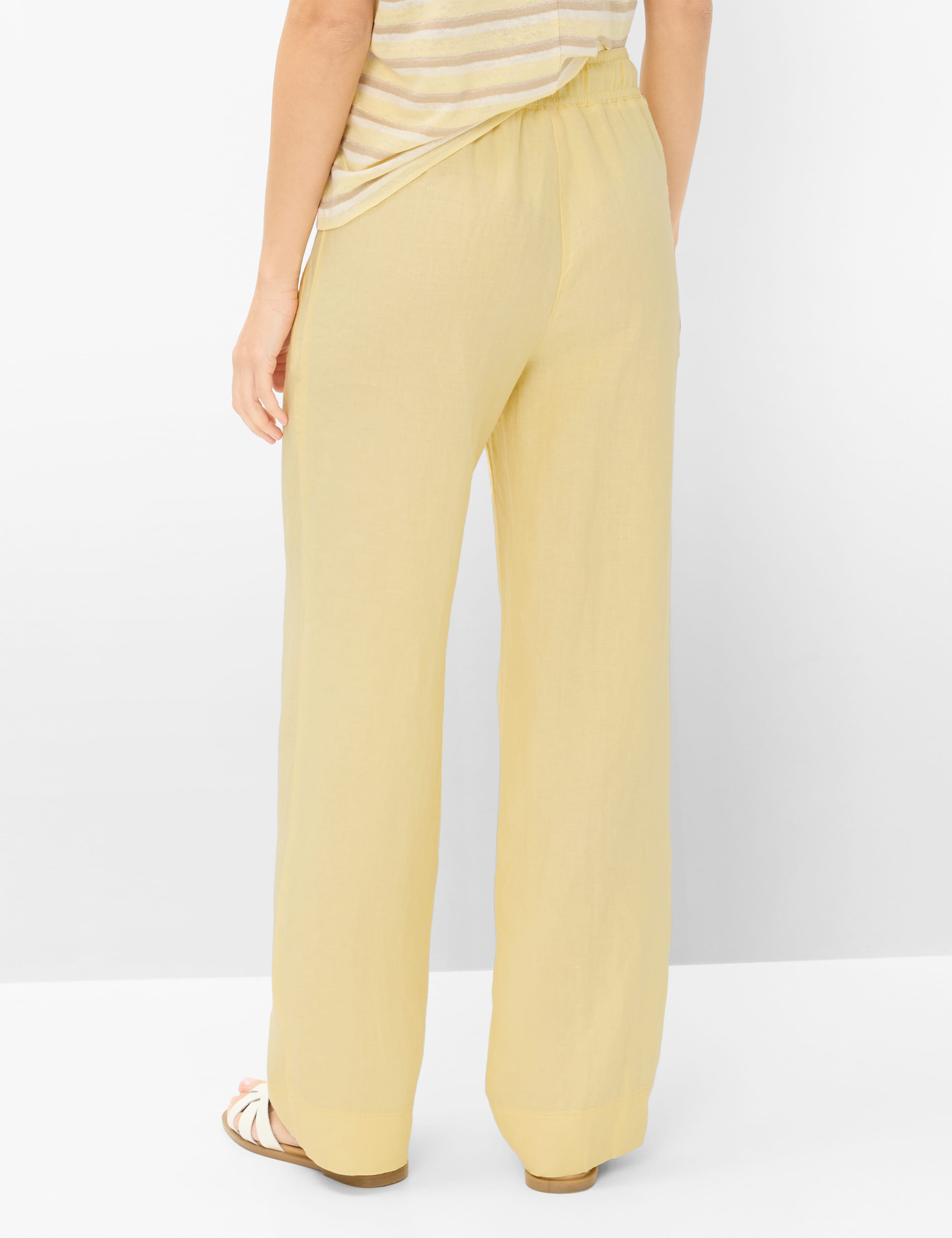 Thumbnail - Brax Damen Marlenehose Style FARINA BUTTERCUP, hellgelb, Gr. 36L