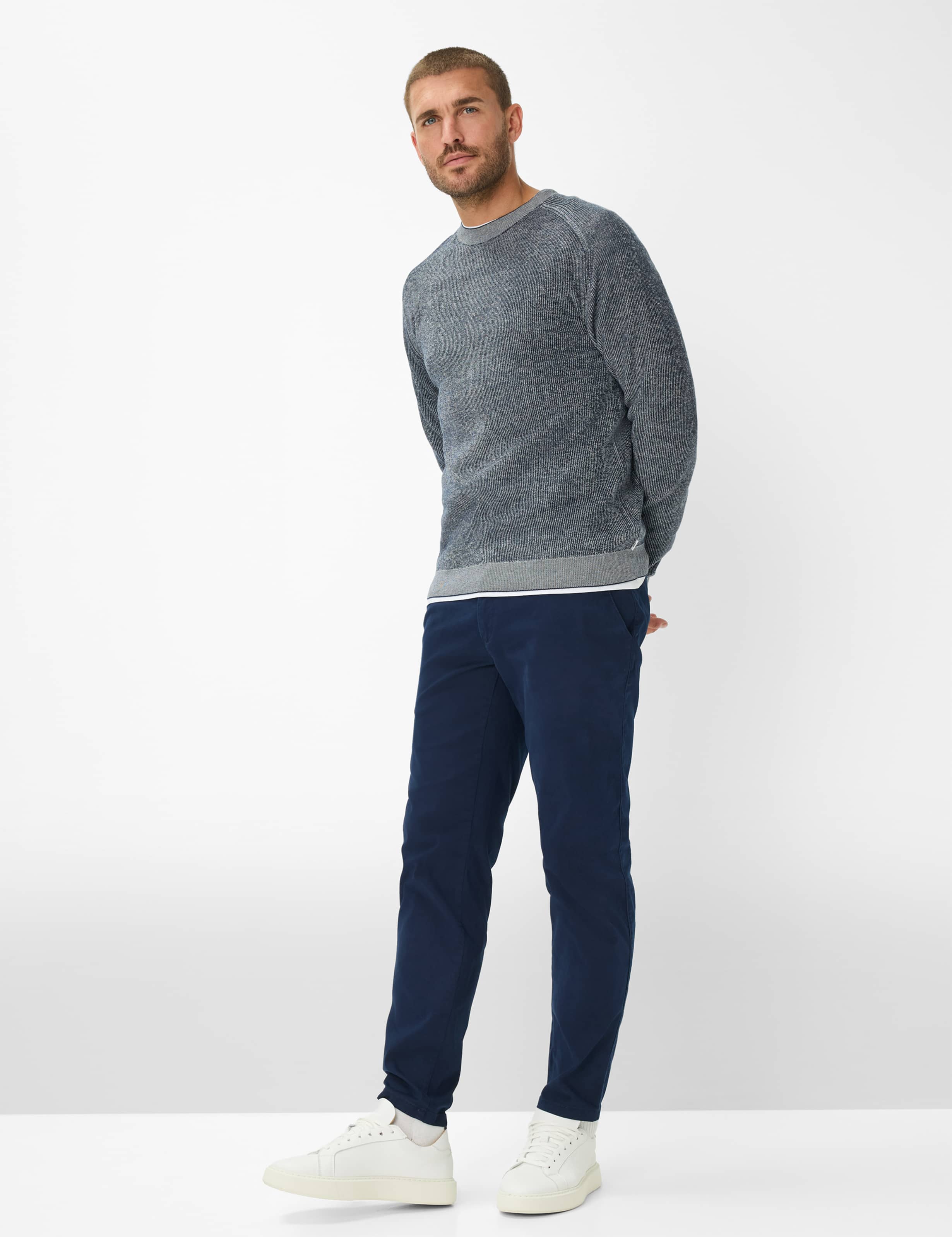 Men Style ROB Blue  Model Outfit
