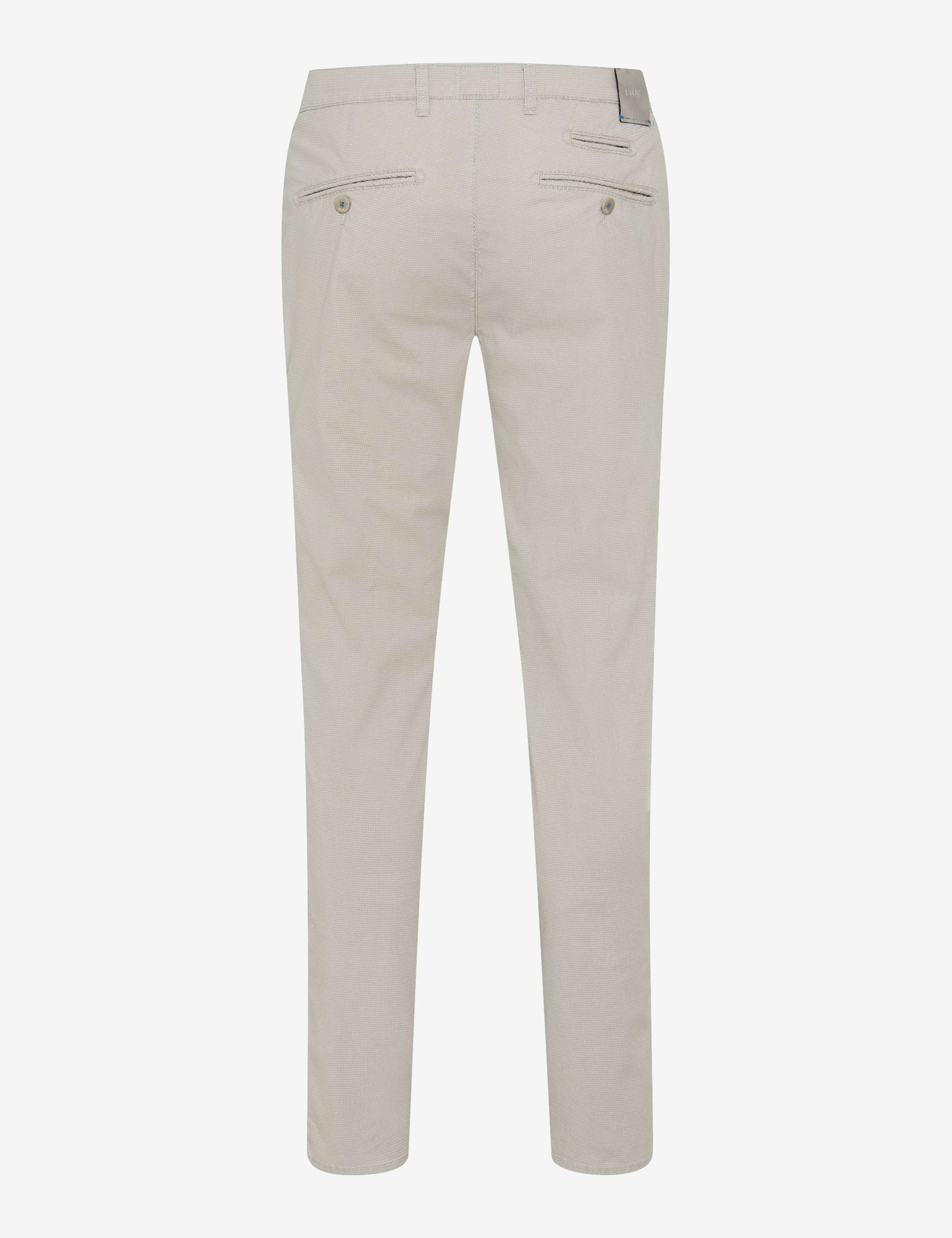 Men Style FABIO Light Beige Modern Fit Stand-alone rear view
