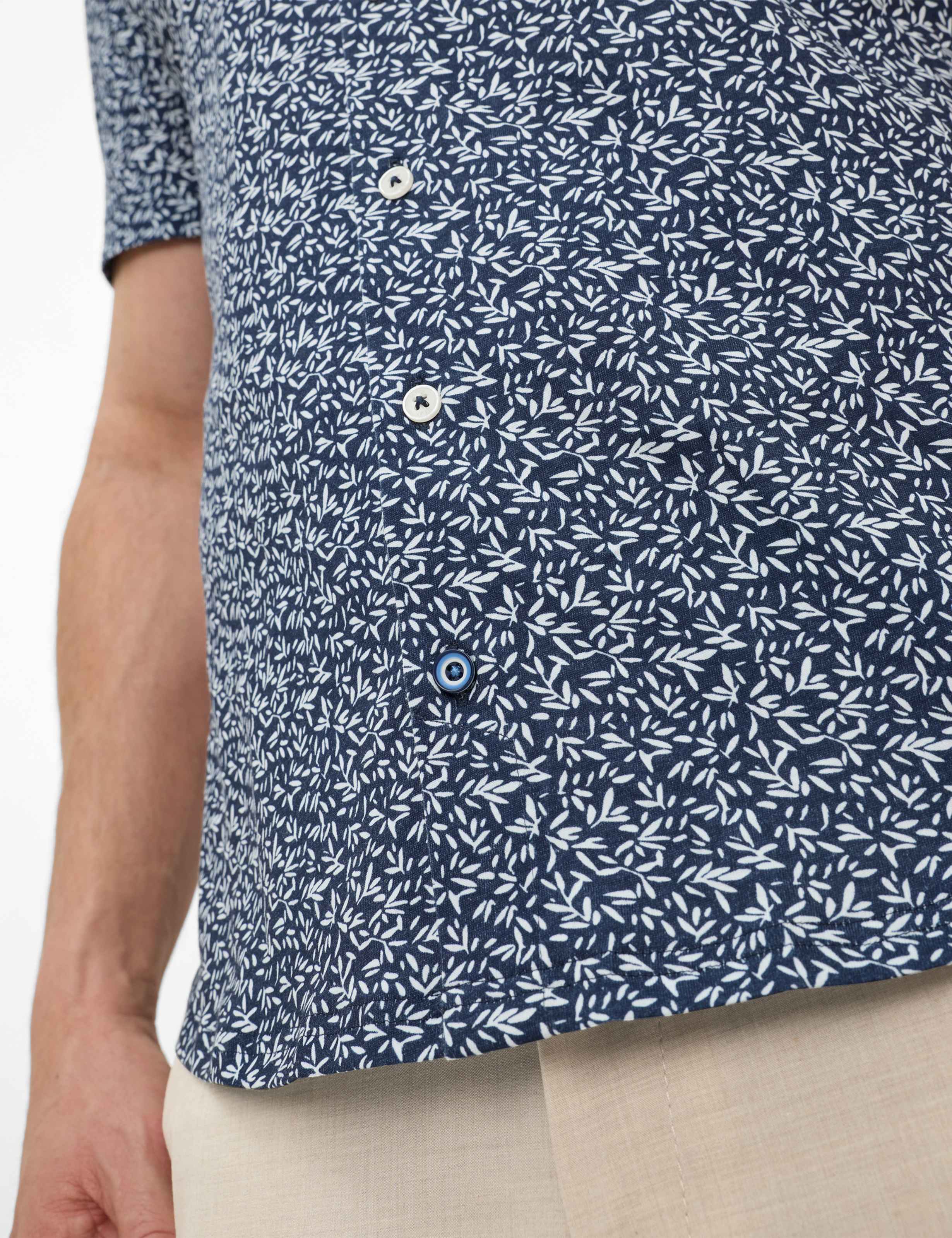 Herren Style DAN Dunkelblau  Detail 2