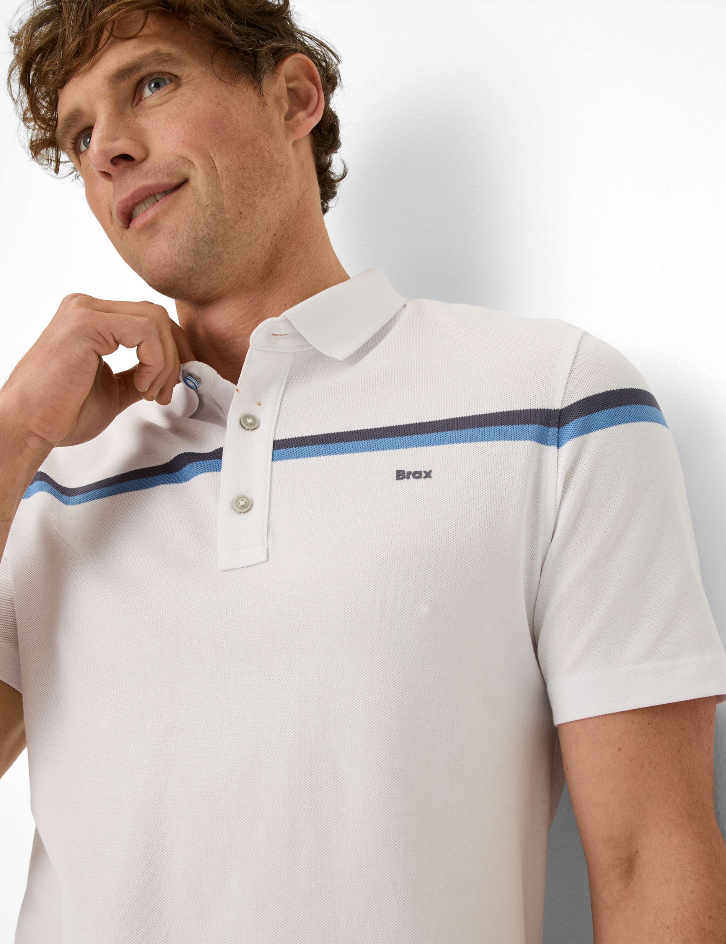 Herre Style PARKER Hvid  Detalje 1