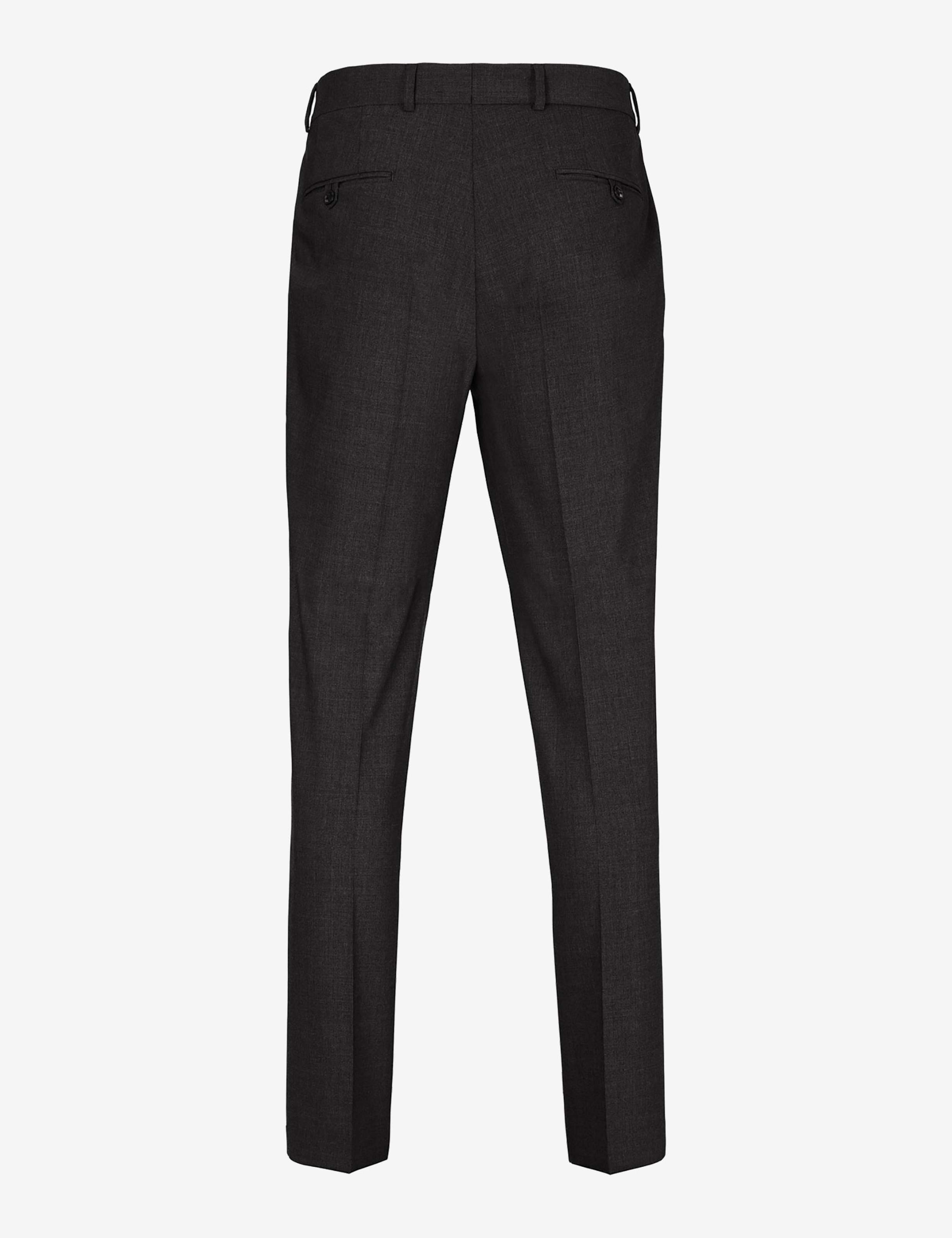 Herren Style ENRICO Schwarz Regular Fit Freisteller Rueck