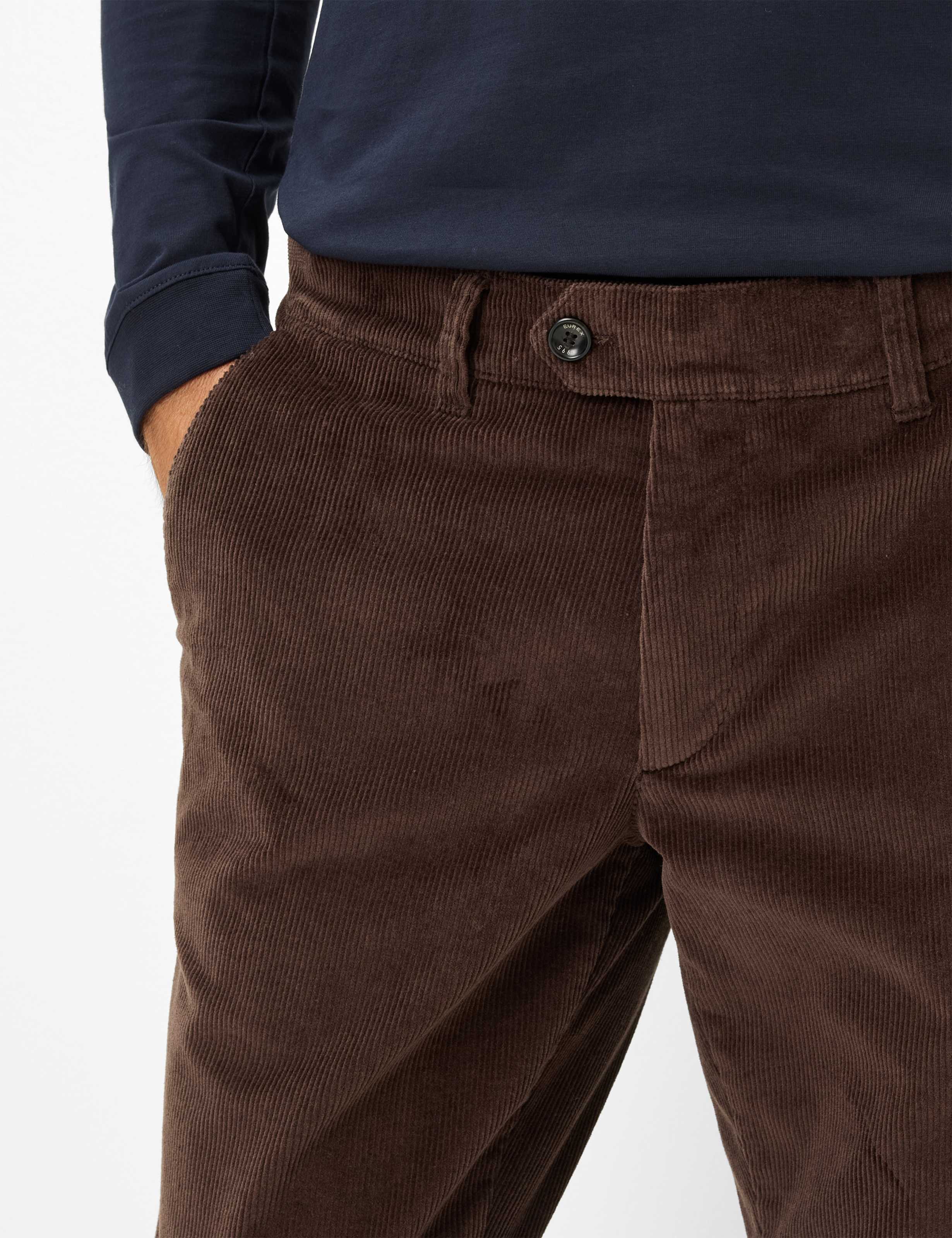 Men Style JIM Brown Regular Fit Detail 2