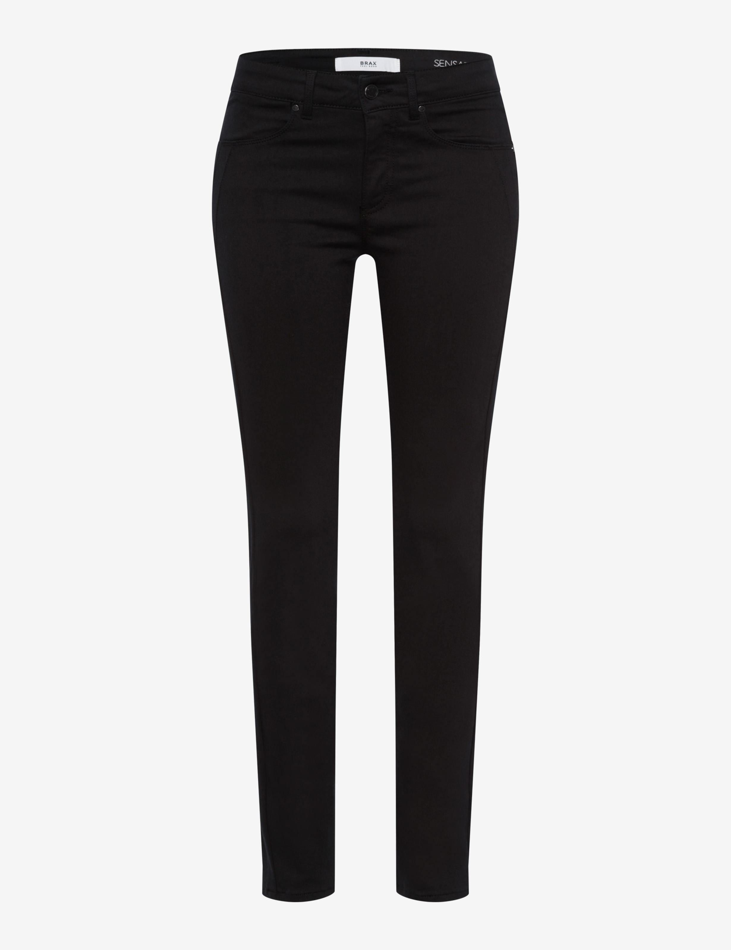 Women Style ANA Denim Perma Black Skinny Fit Stand-alone front view
