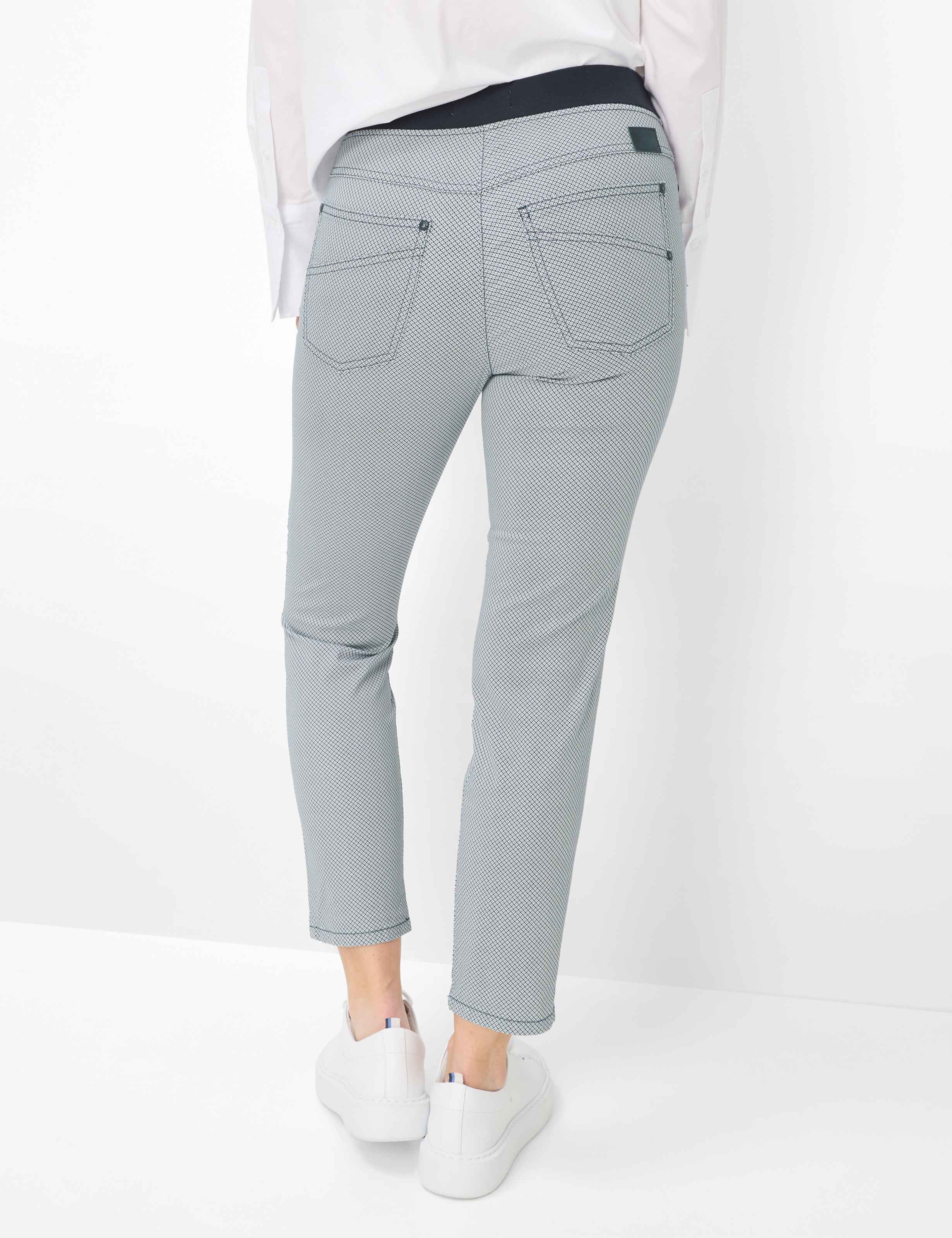 Thumbnail - Raphaela by Brax Damen Hose Style PAMINA 6/8 NAVY, dunkelblau, Gr. 44K