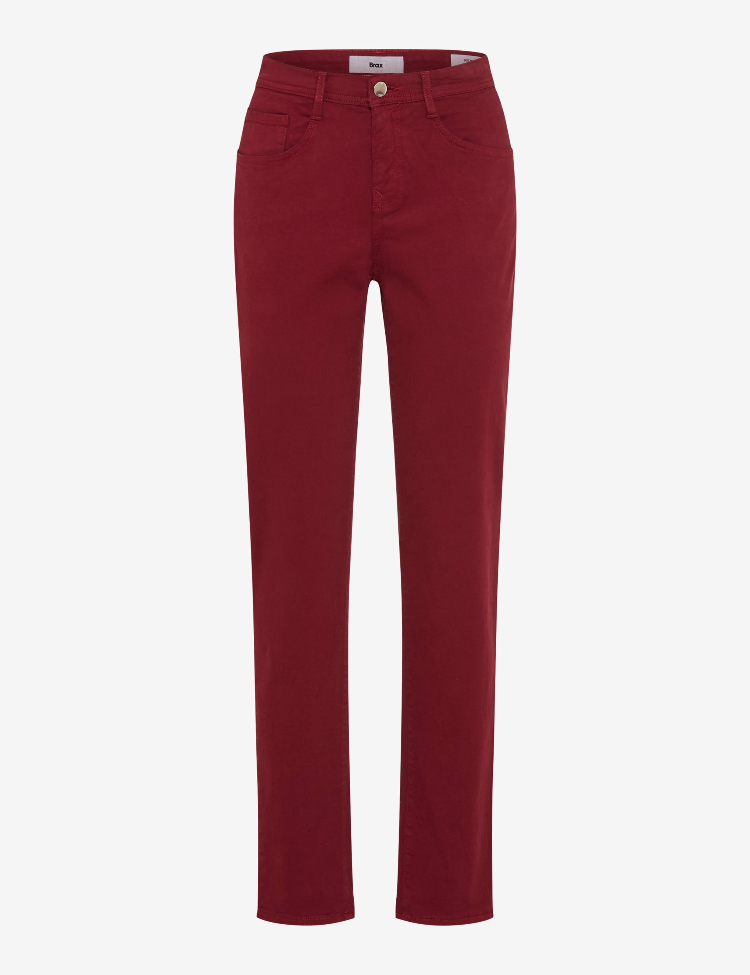 Femme Style MARY Denim Rouge Foncé Regular Fit Détourage avant