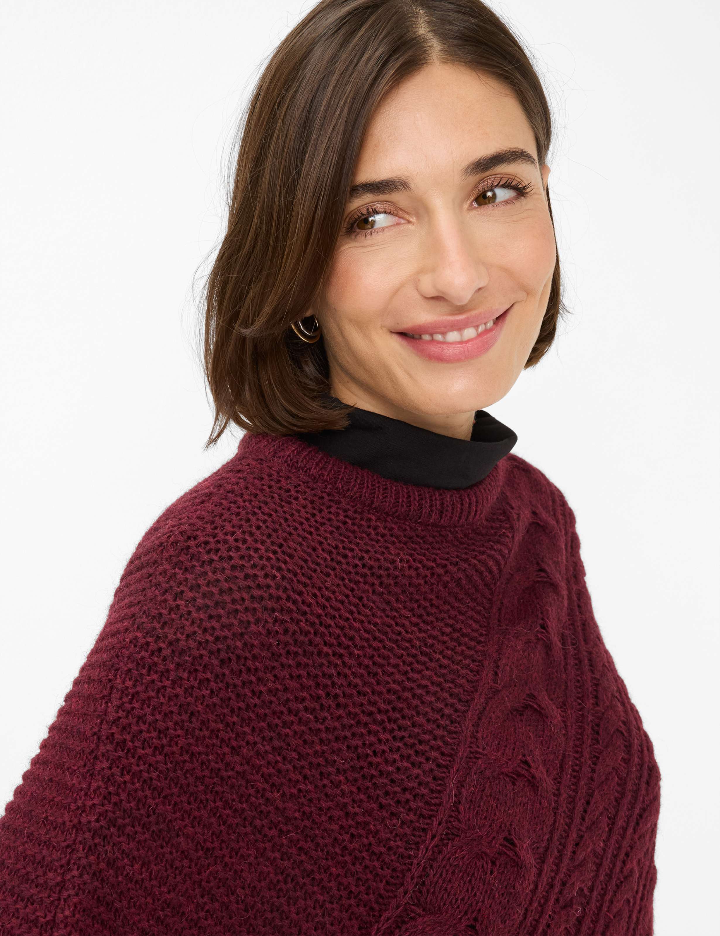 Damen Style THEA Dunkelrot  Detail 1