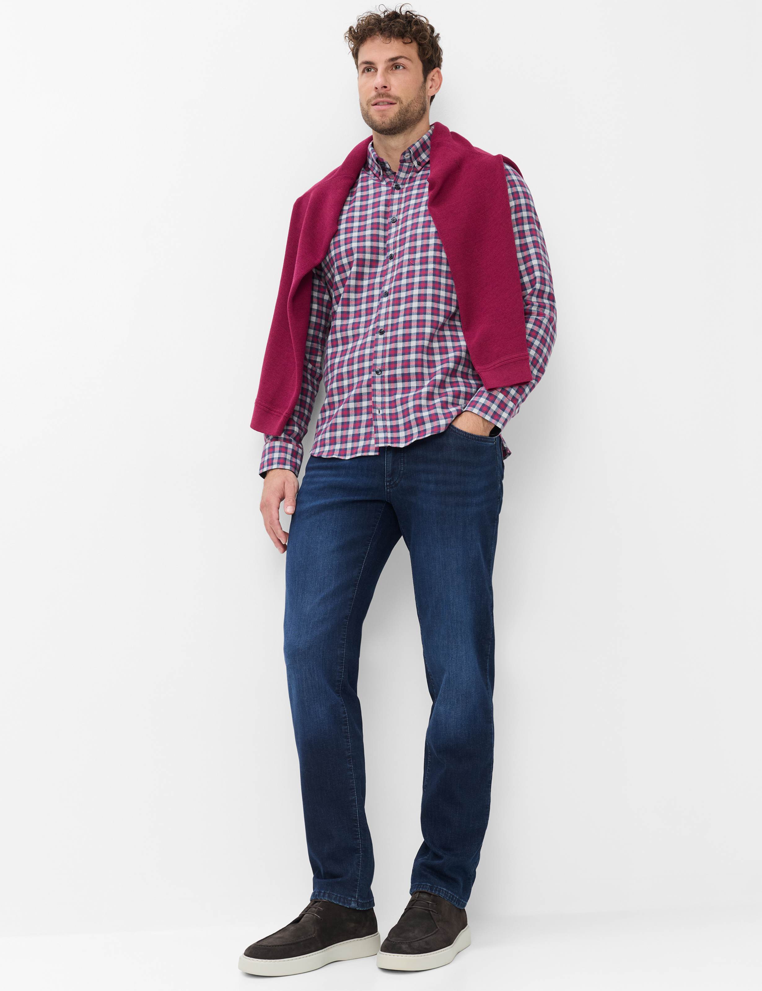 Heren Style DANIEL Paars  Model outfit