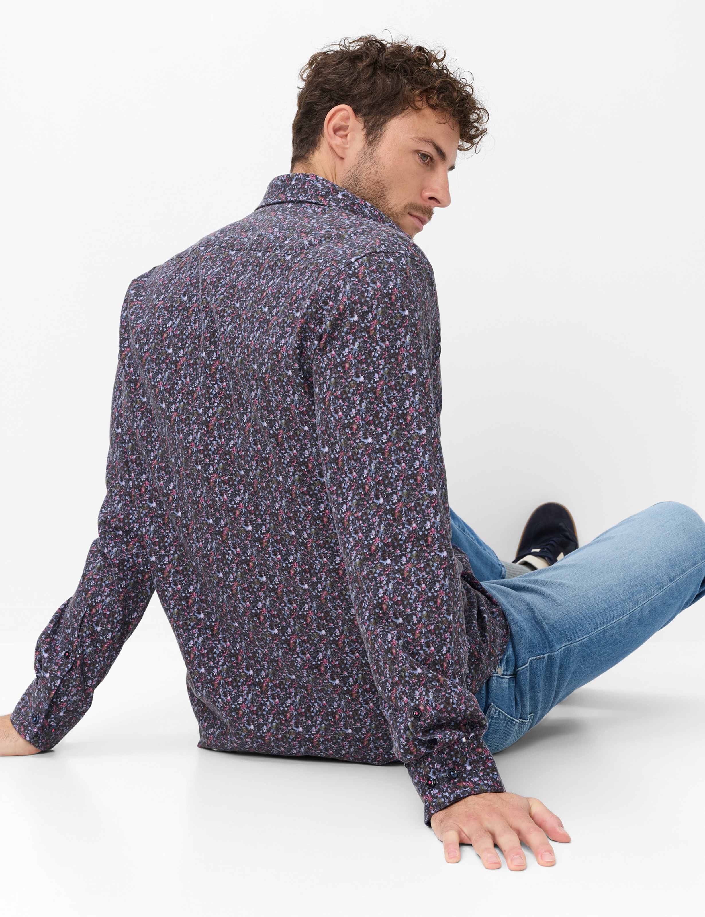 Herren Style HAROLD Dunkelblau  Detail 1
