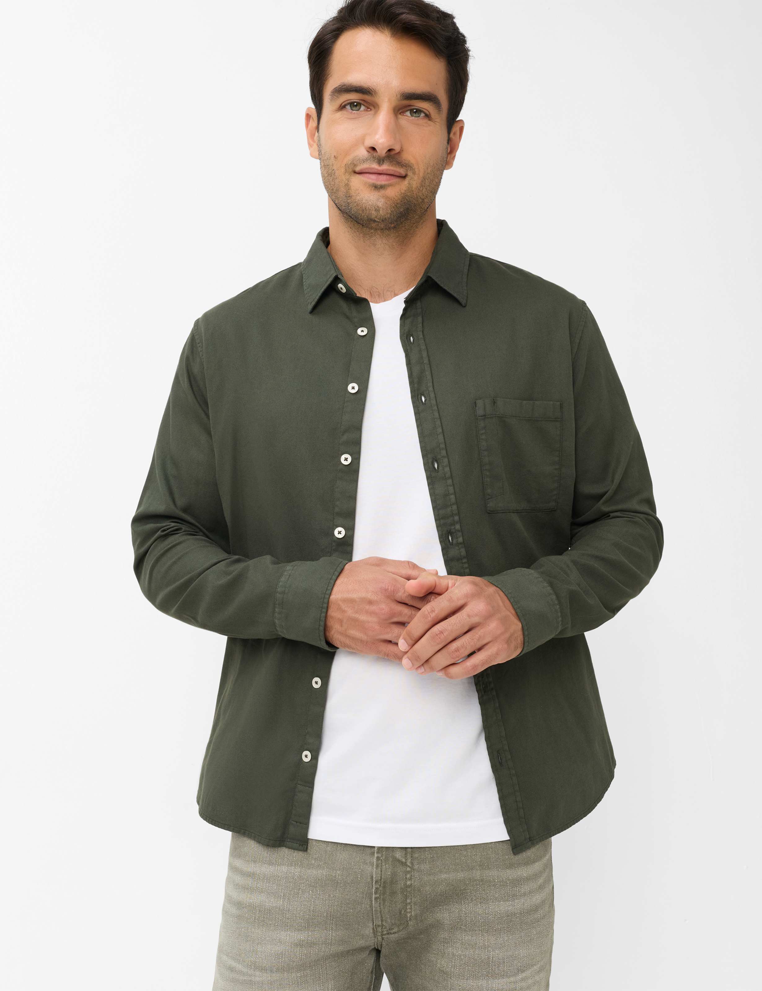 Tons verts, Homme, Style HAROLD, MODEL_FRONT_ISHOP