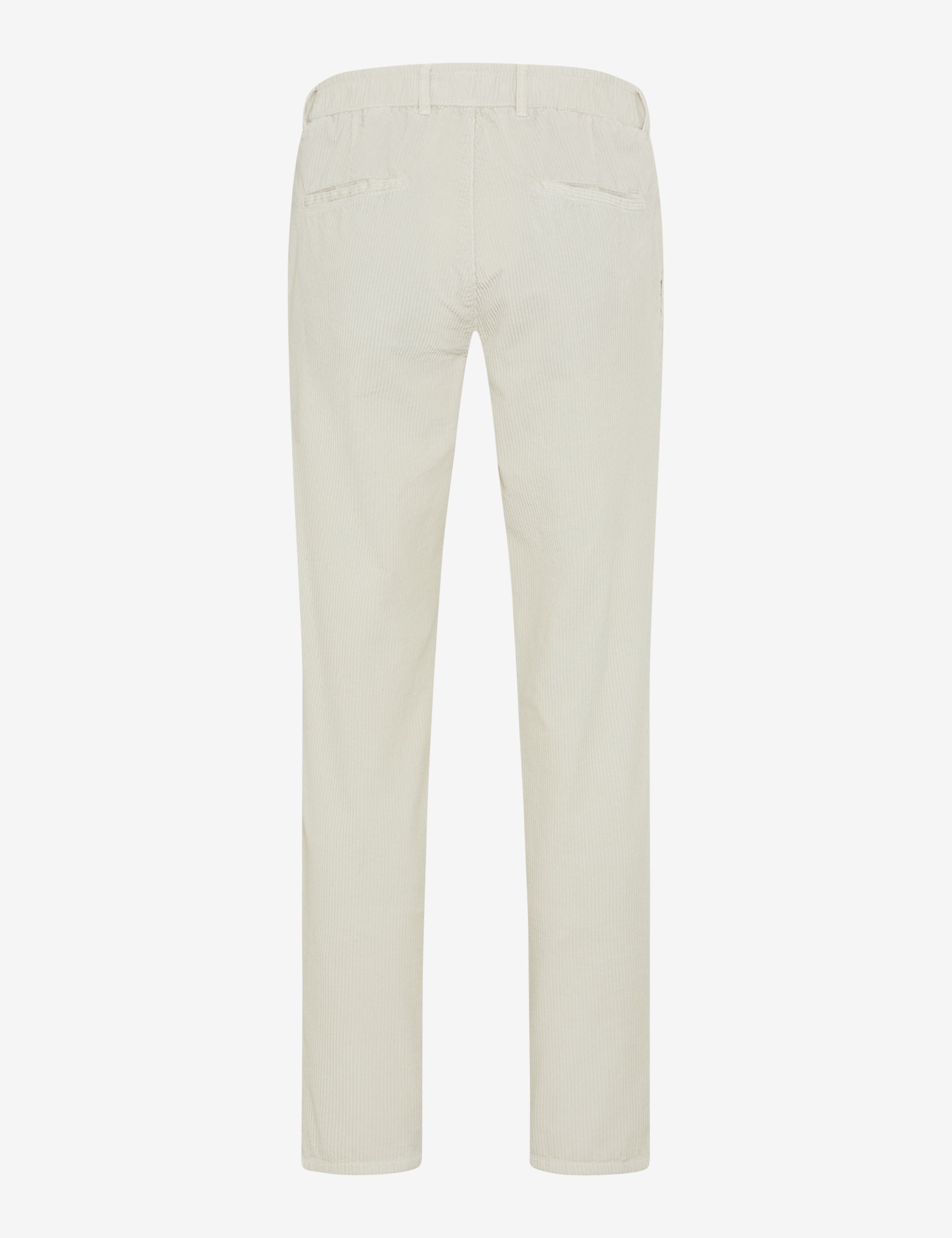 Heren Style TINO Lichtbeige Relaxed Fit Beel achterkant