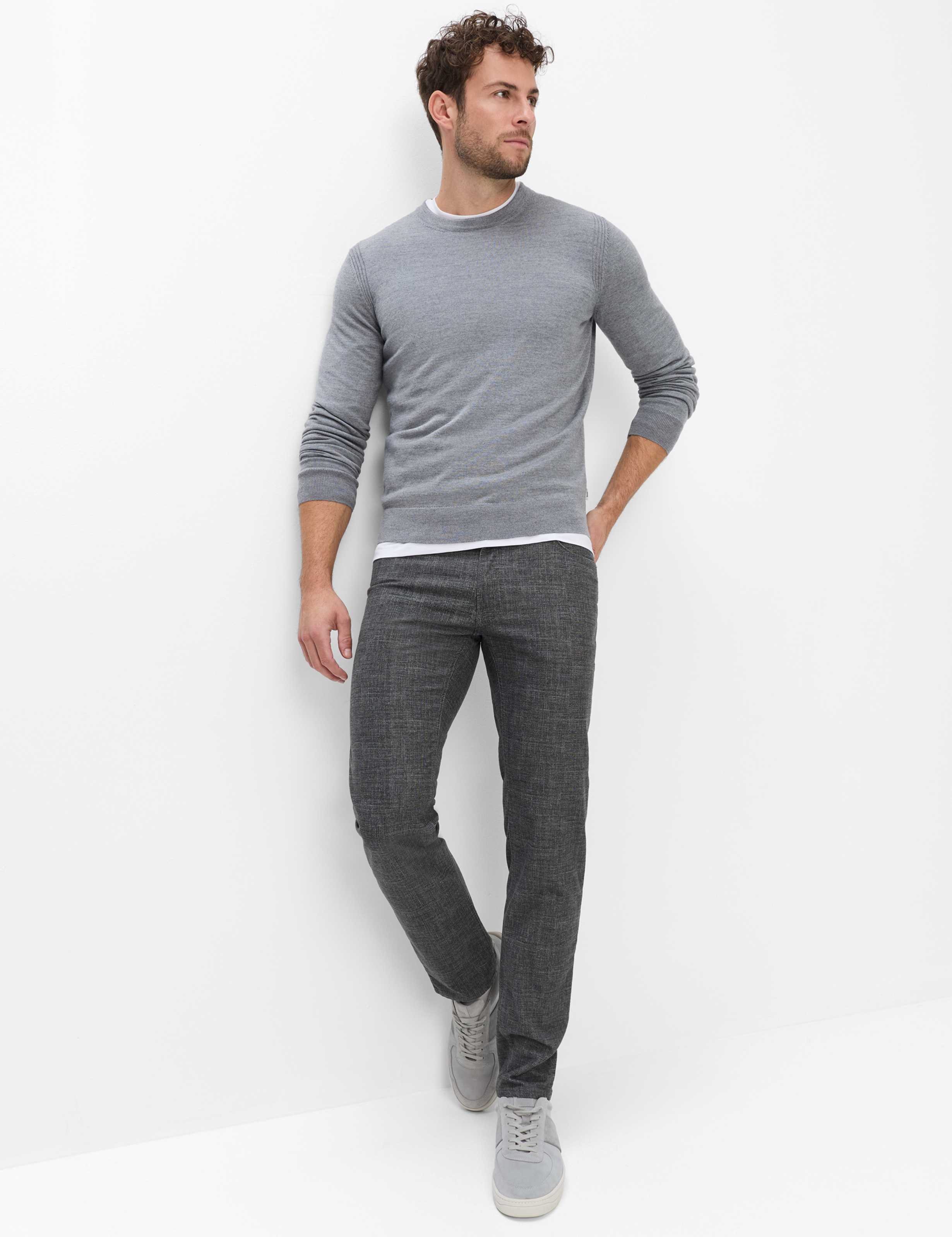 Men Style RICK Medium Grey  Model Outfit