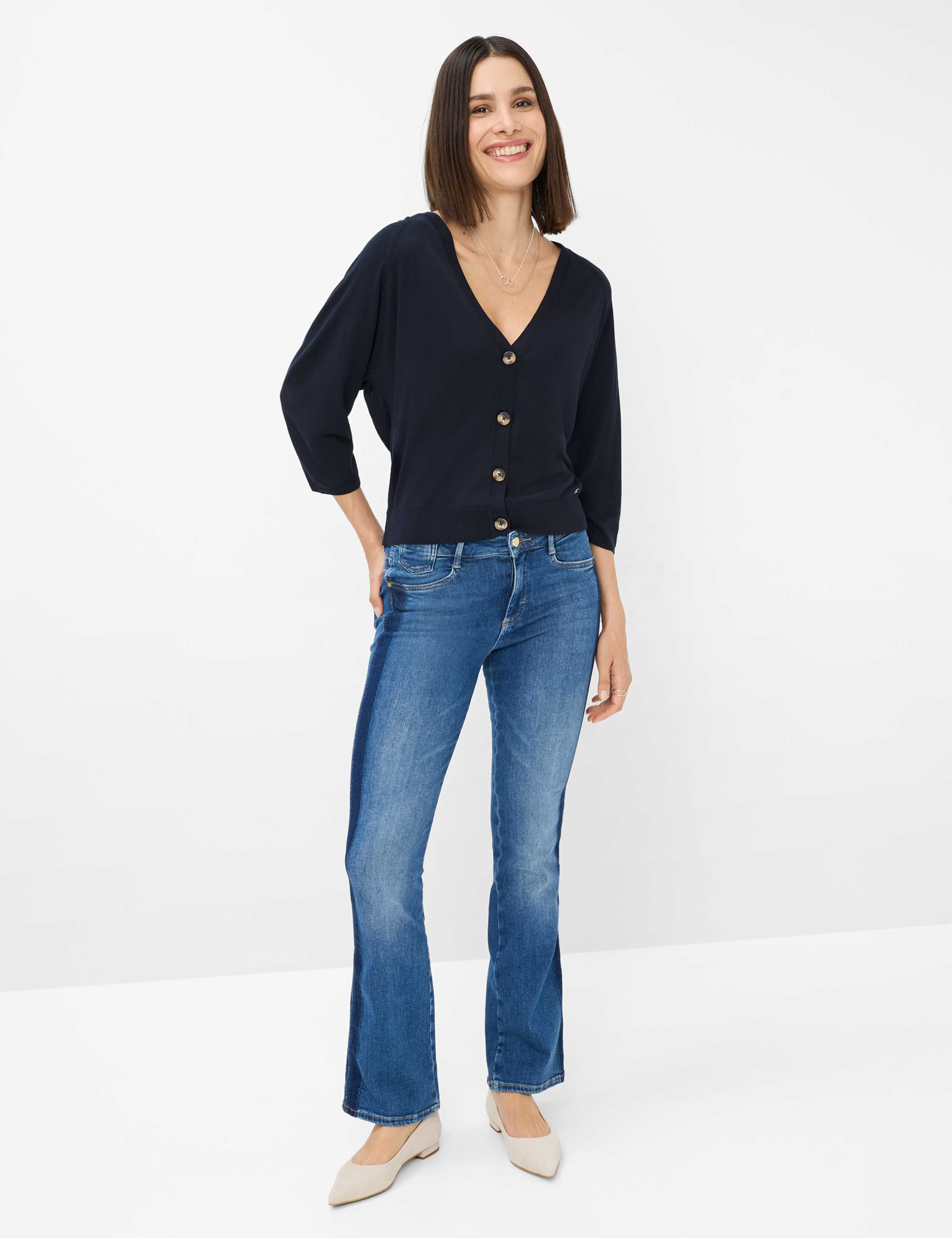 Dames Style ANIQUE Donkerblauw  Model outfit