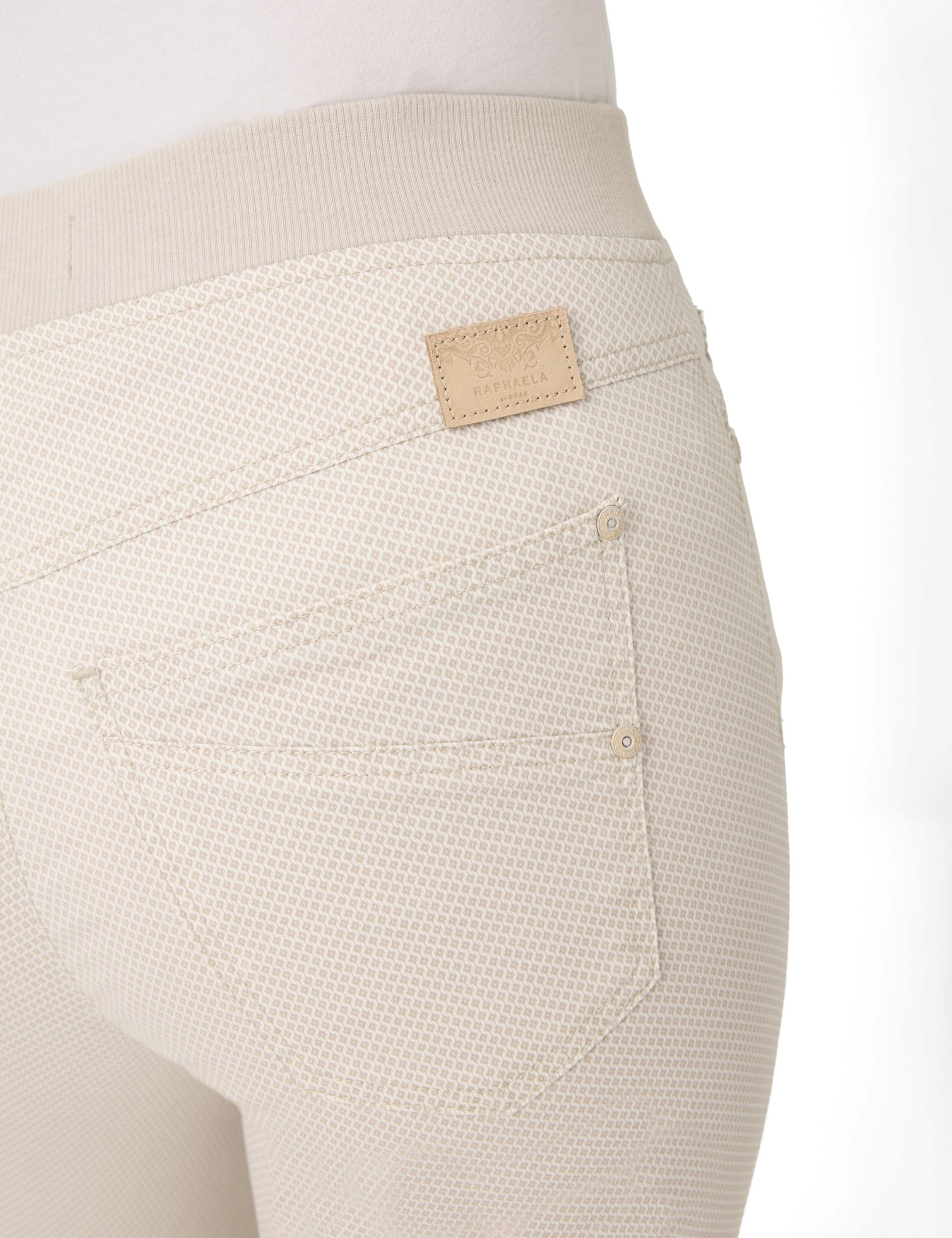 Damen Style PAMINA 6/8 Hellbeige Slim Fit Detail 2