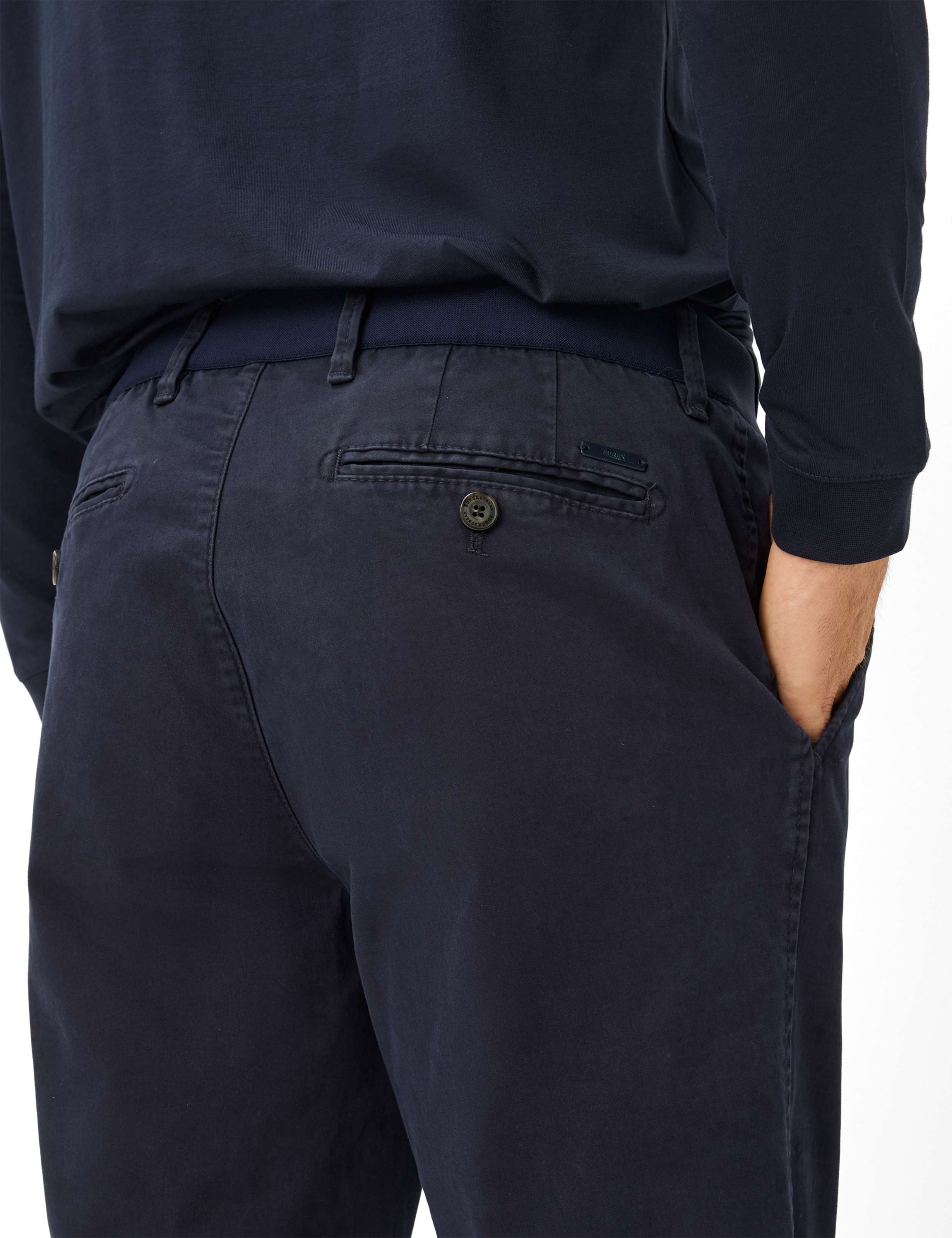 Homme Style TORGE Bleu Foncé Regular Fit Détail 2