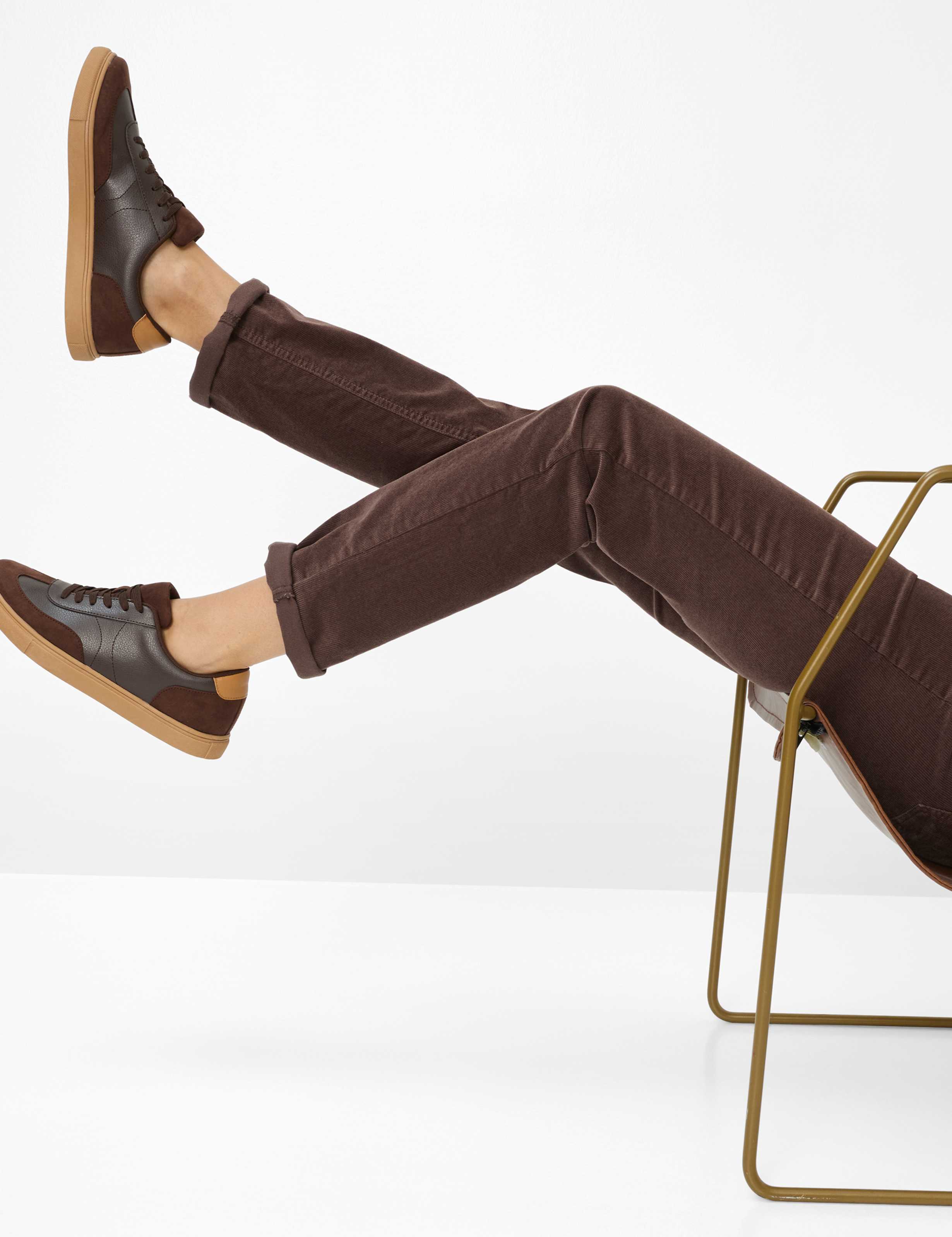 Women Style MARY Dark Brown Regular Fit Detail 1