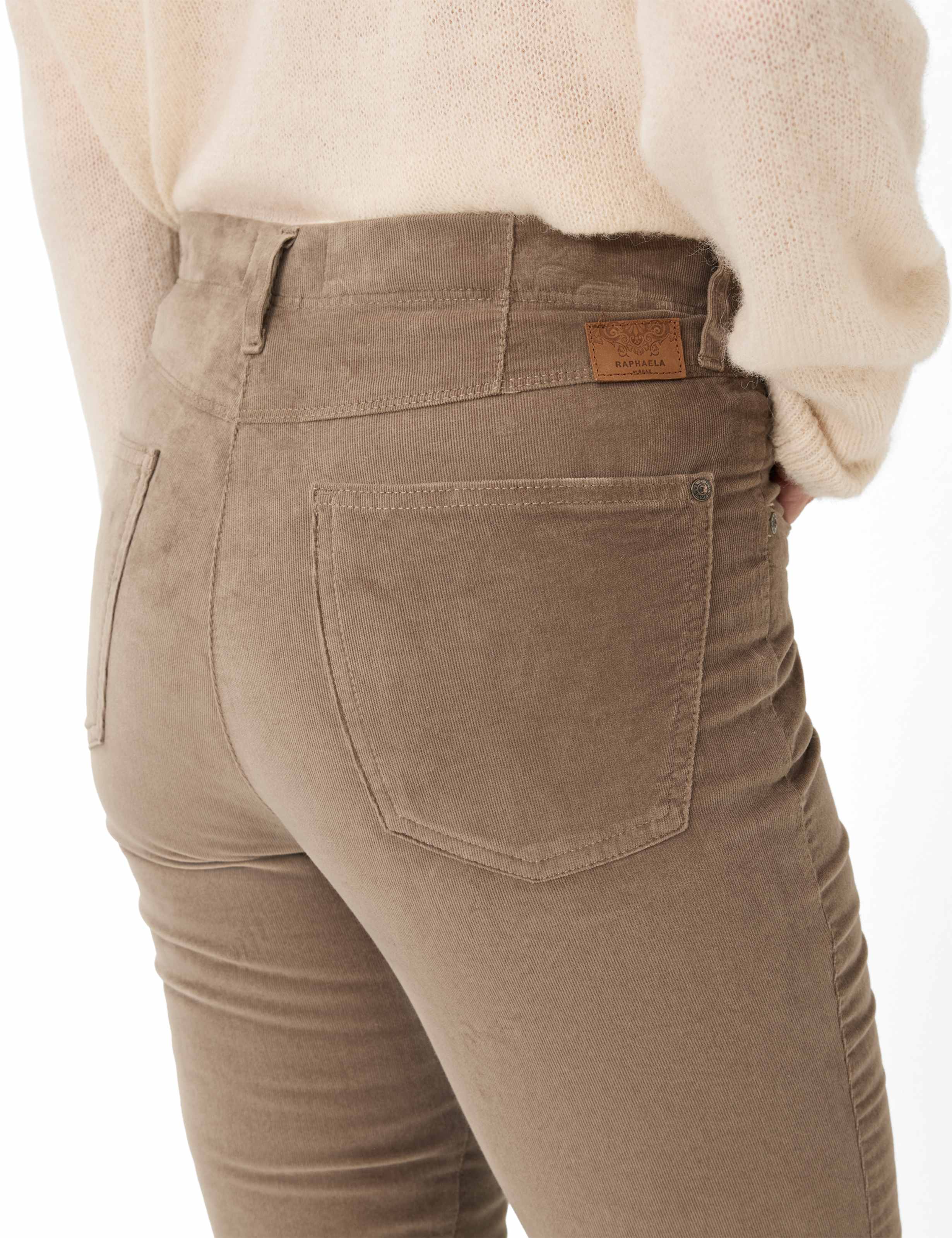 Dames Style LAURA NEW Lichtbruin Super Slim Fit Detail 2
