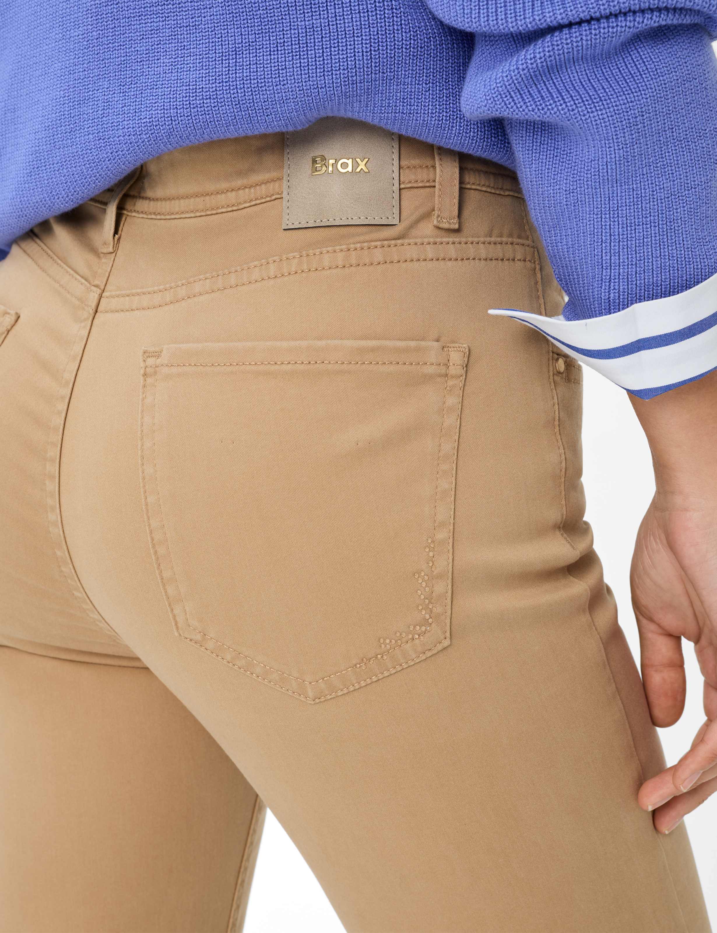 Dames Style MARY Lichtbruin Regular Fit Detail 2