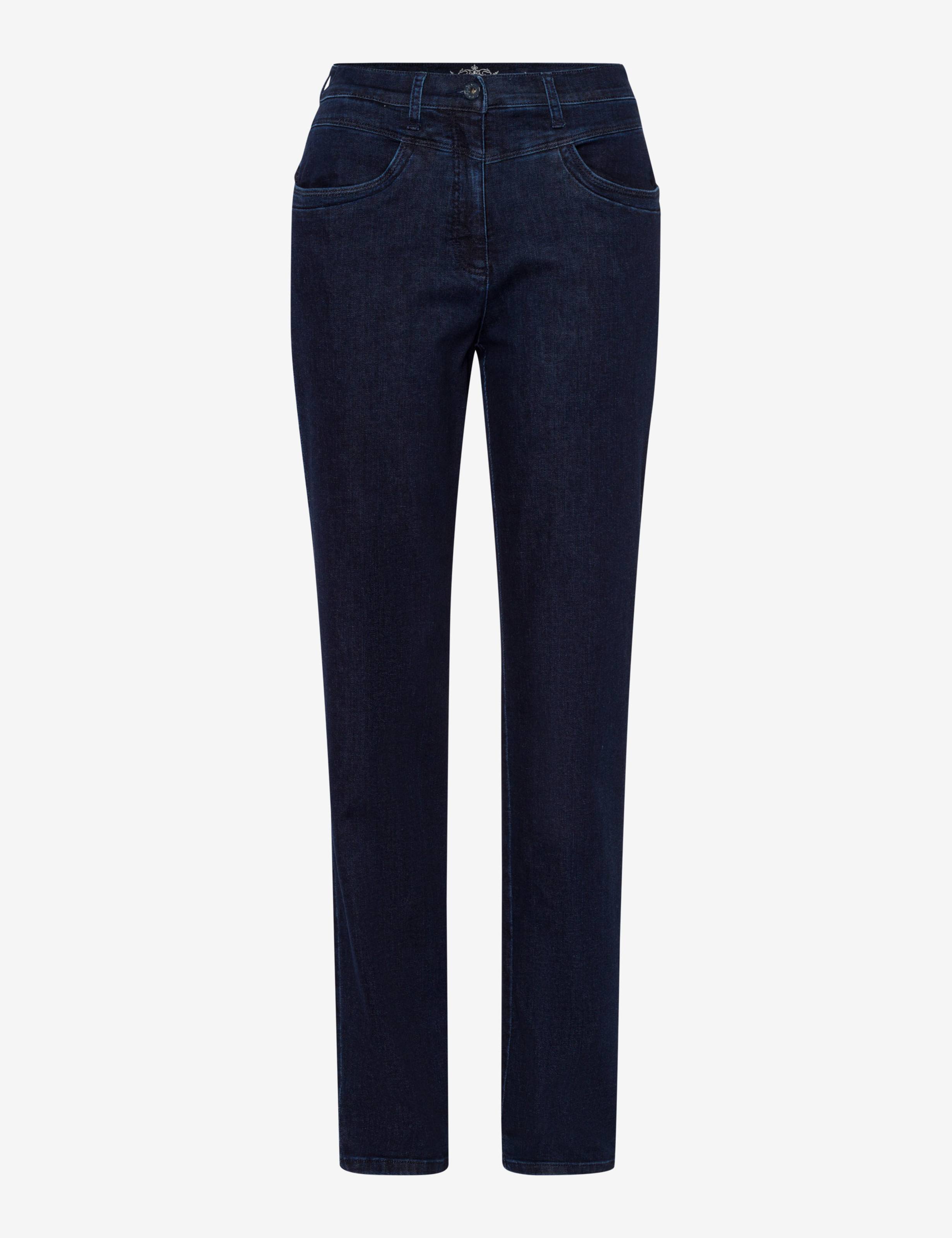 Femme Style CAREN NEW Denim Bleu Foncé Comfort Plus Fit Détourage avant