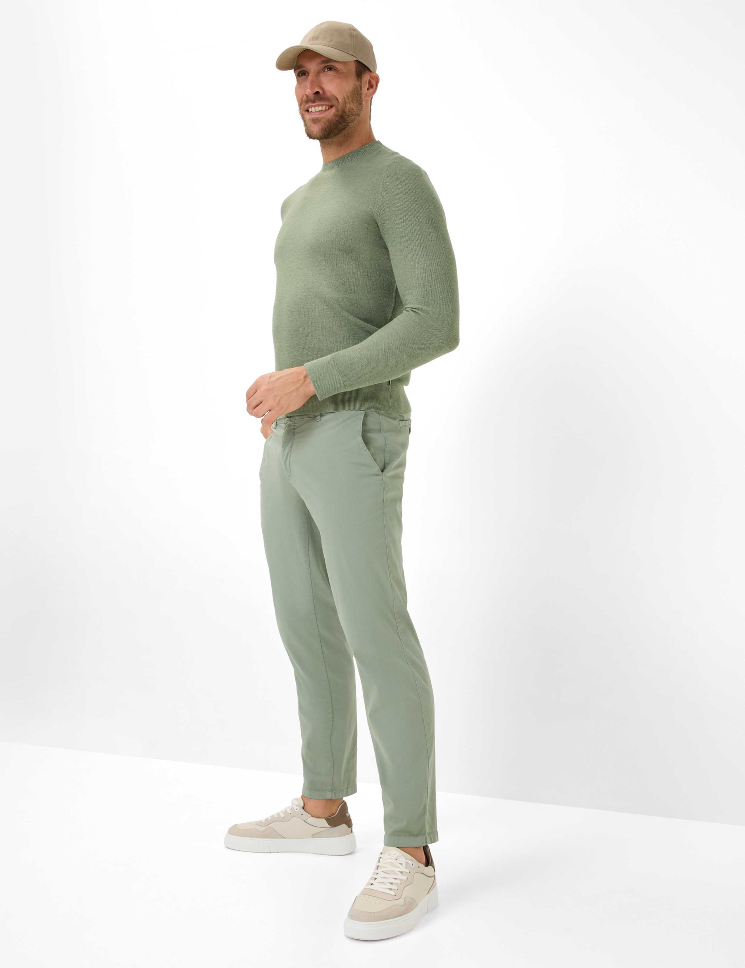 Men Style RICK Green  Model Outfit