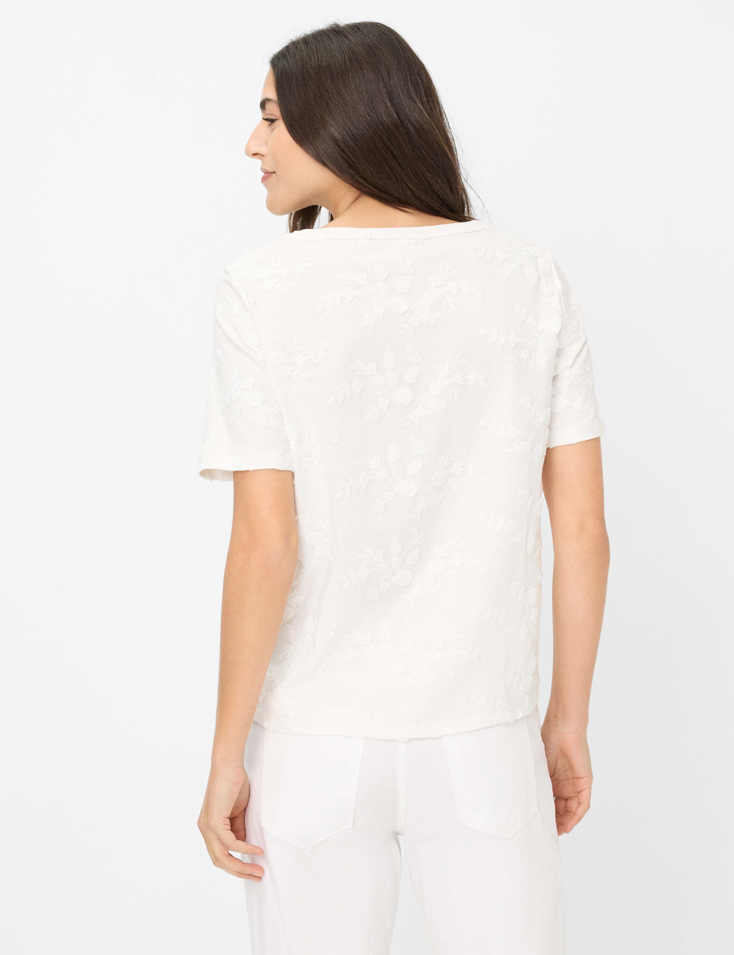Damen Style CIRA Cremeweiß  Model Rueck