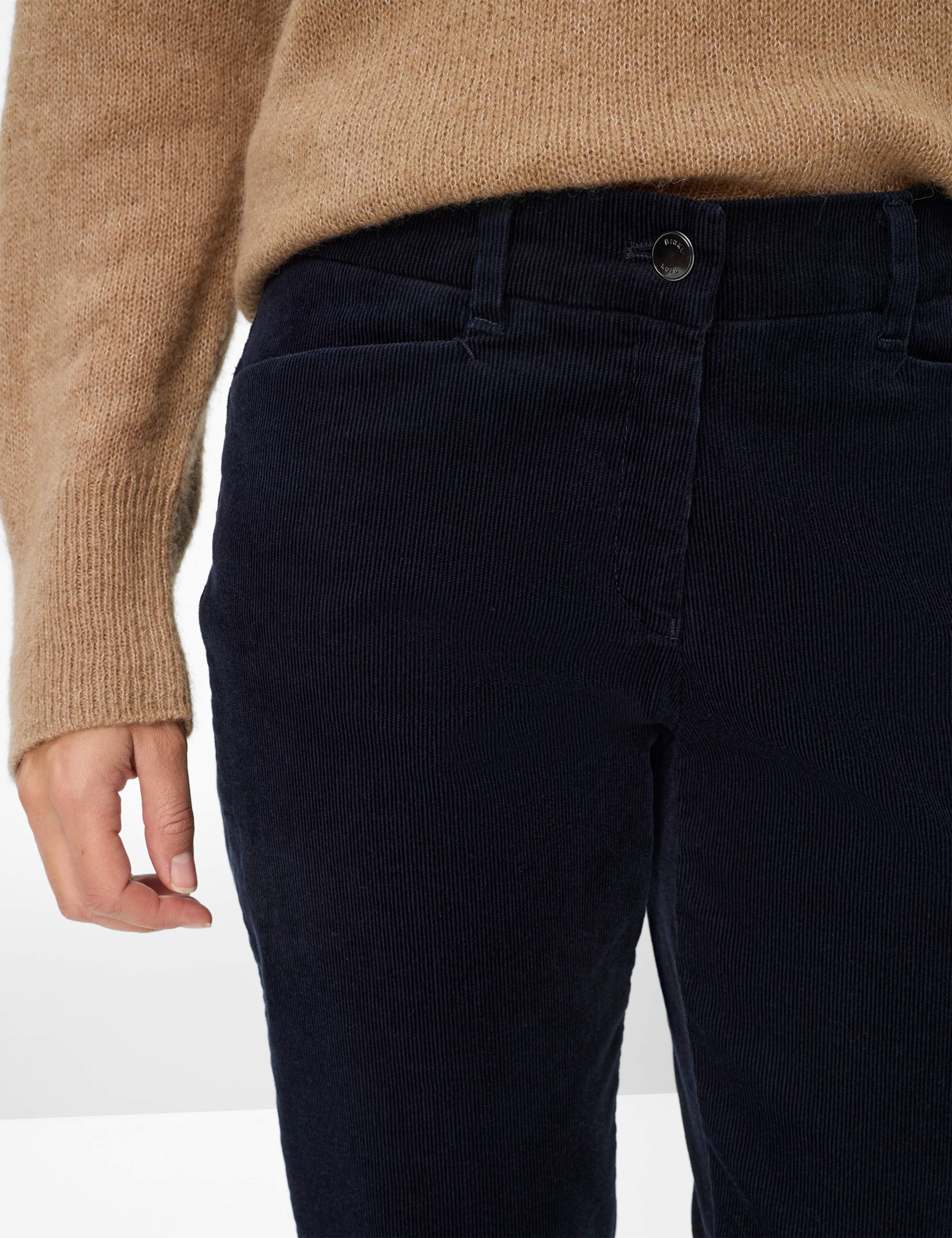Femme Style MARA S Bleu Foncé Regular Fit Détail 2