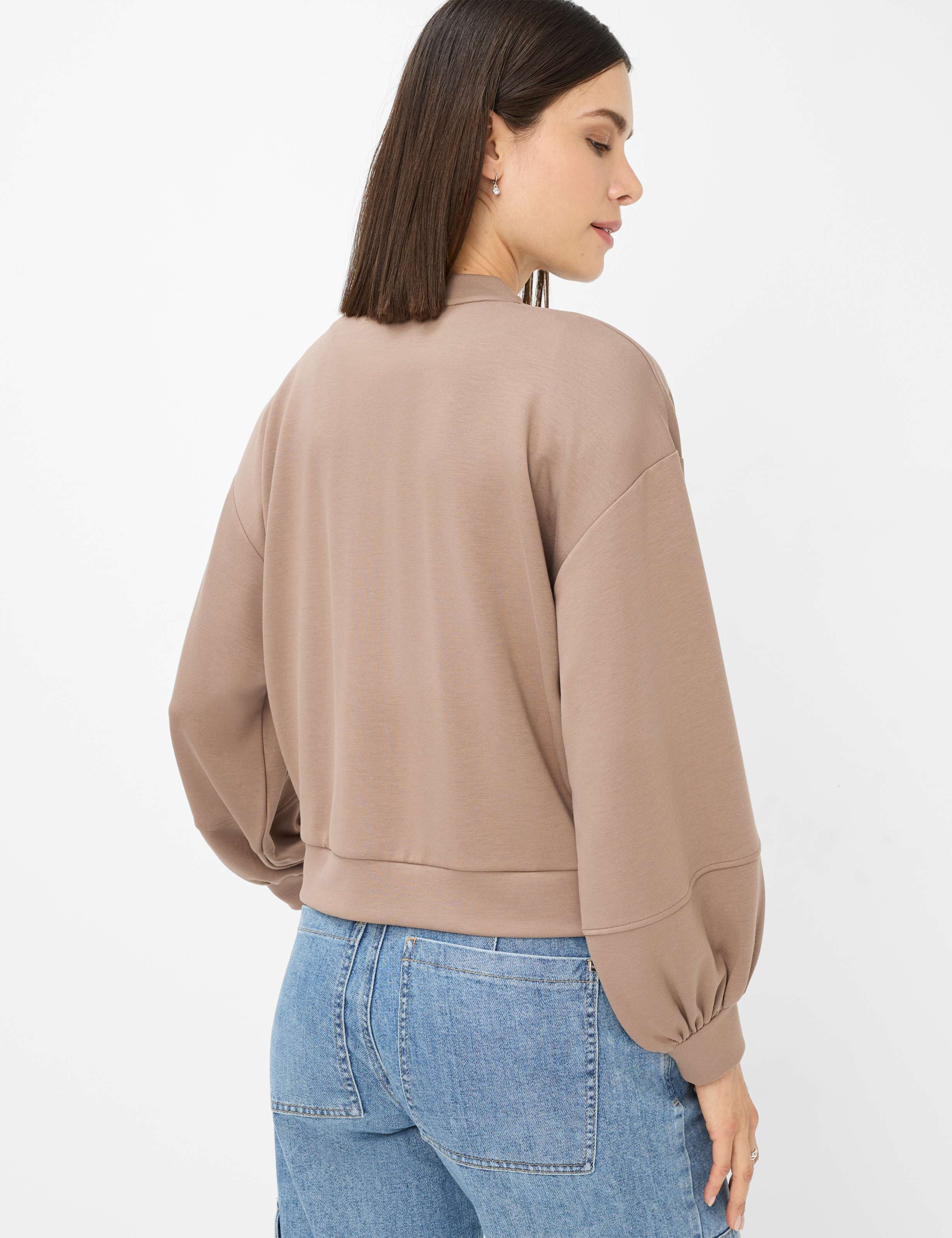 Femme Style BECKY Marron  Dos mannequin