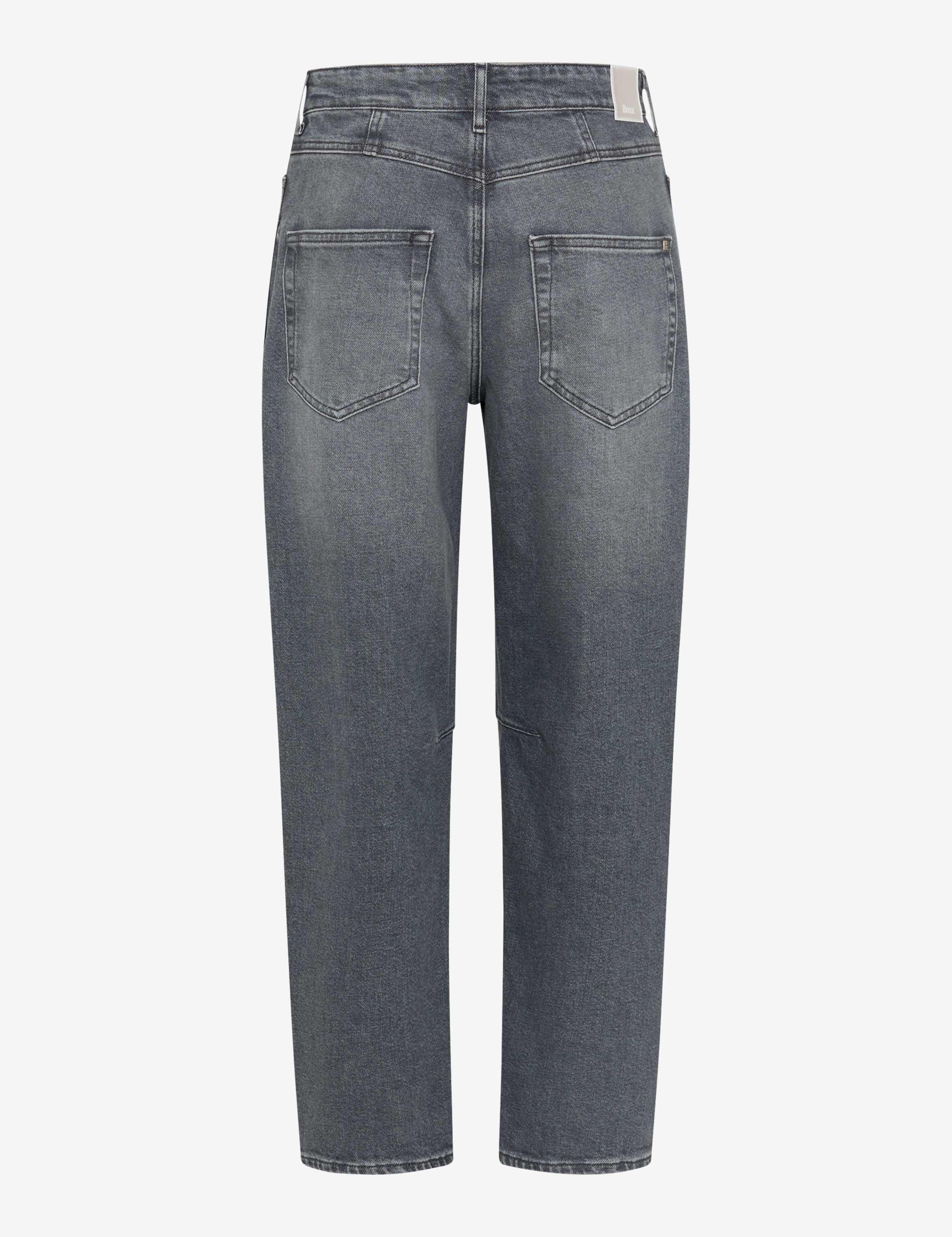 Femme Style MEGAN S Denim Gris Clair Barrel Fit Détourage arrière