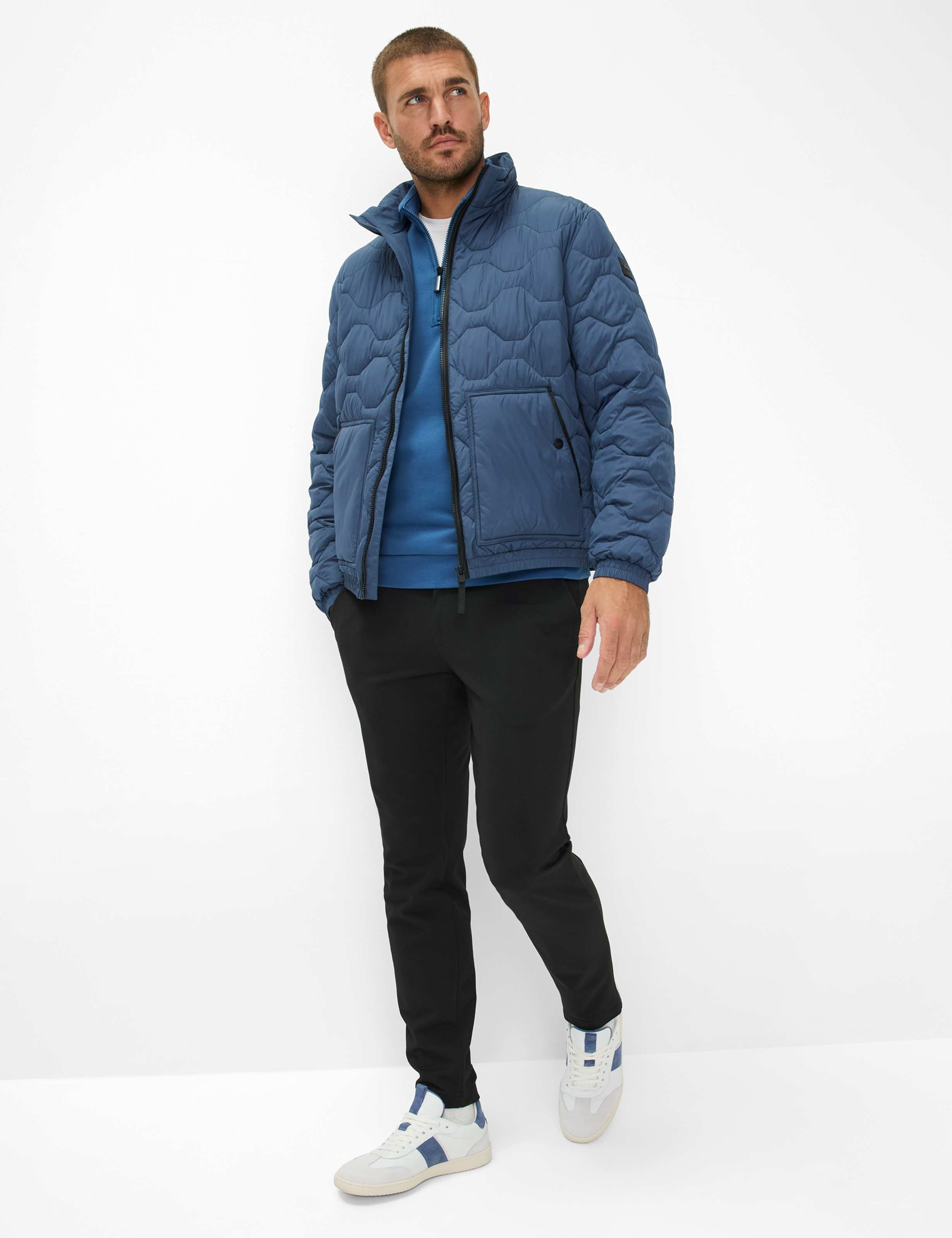 Men Style COMO Blue  Model Outfit
