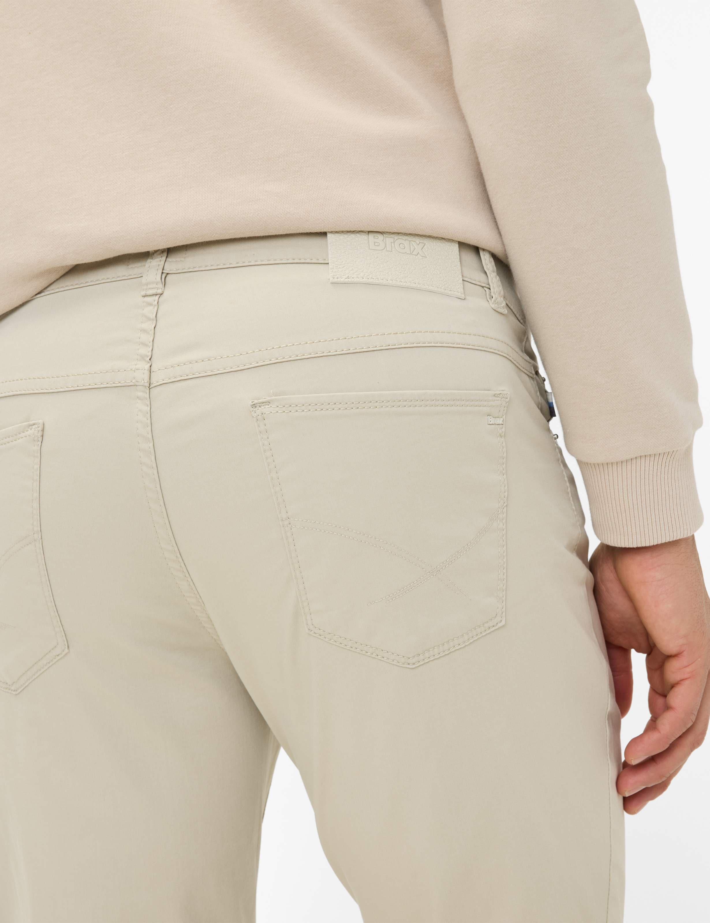 Herren Style COOPER Hellbeige Regular Fit Detail 2