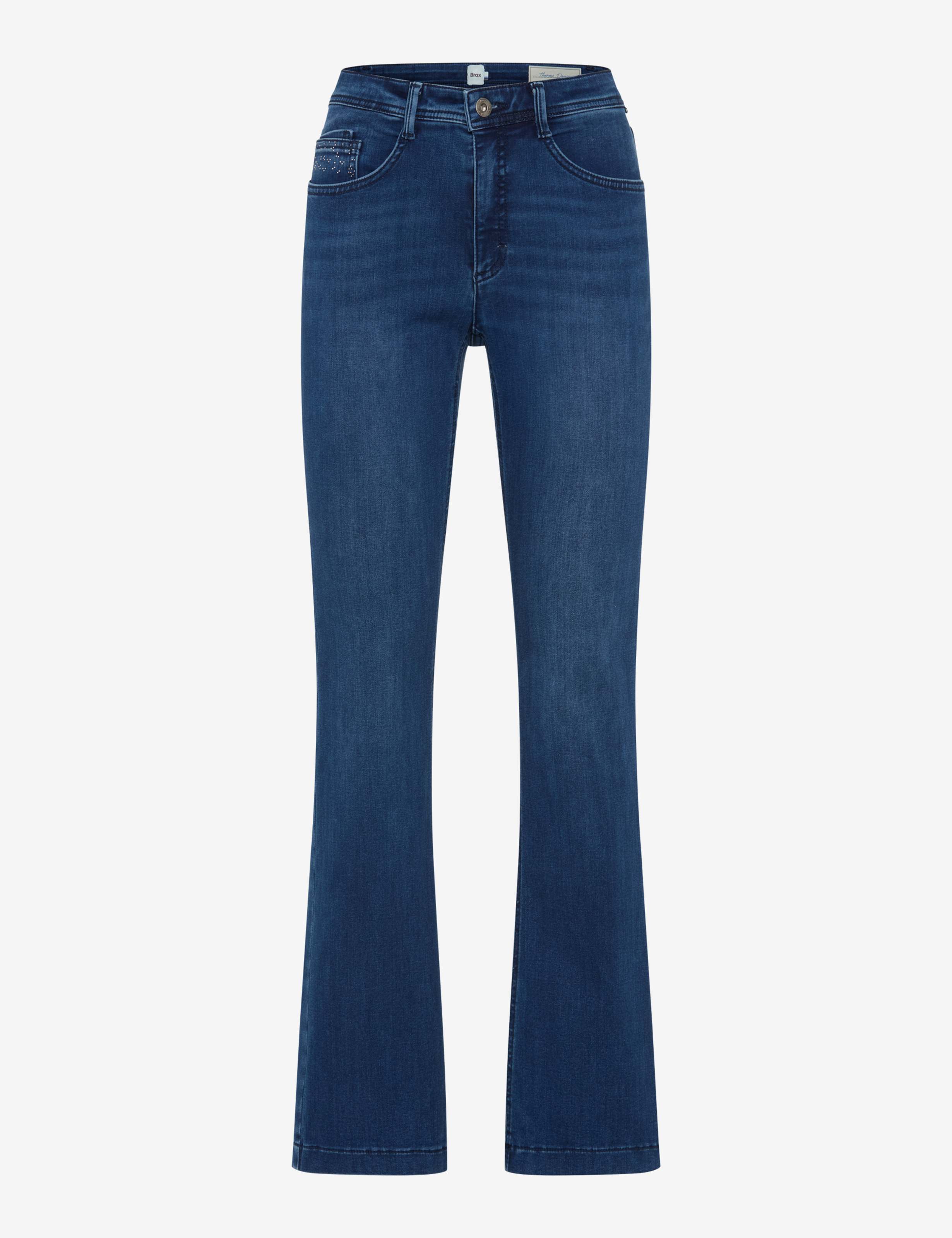 Women Style MARY Denim Blue Regular Fit Stand-alone front view