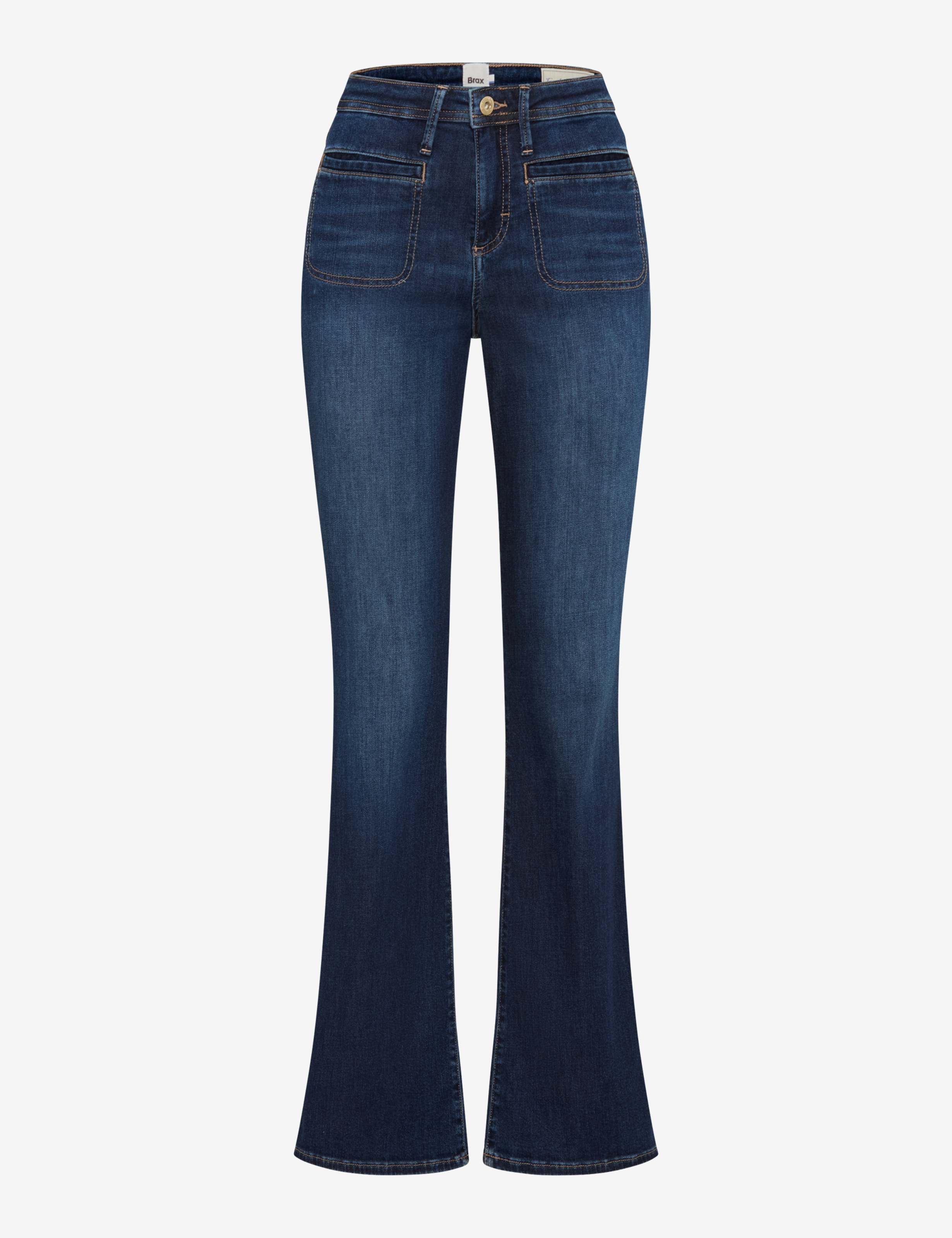 Femme Style SHAKIRA Denim Bleu Regular Slim Fit Détourage avant