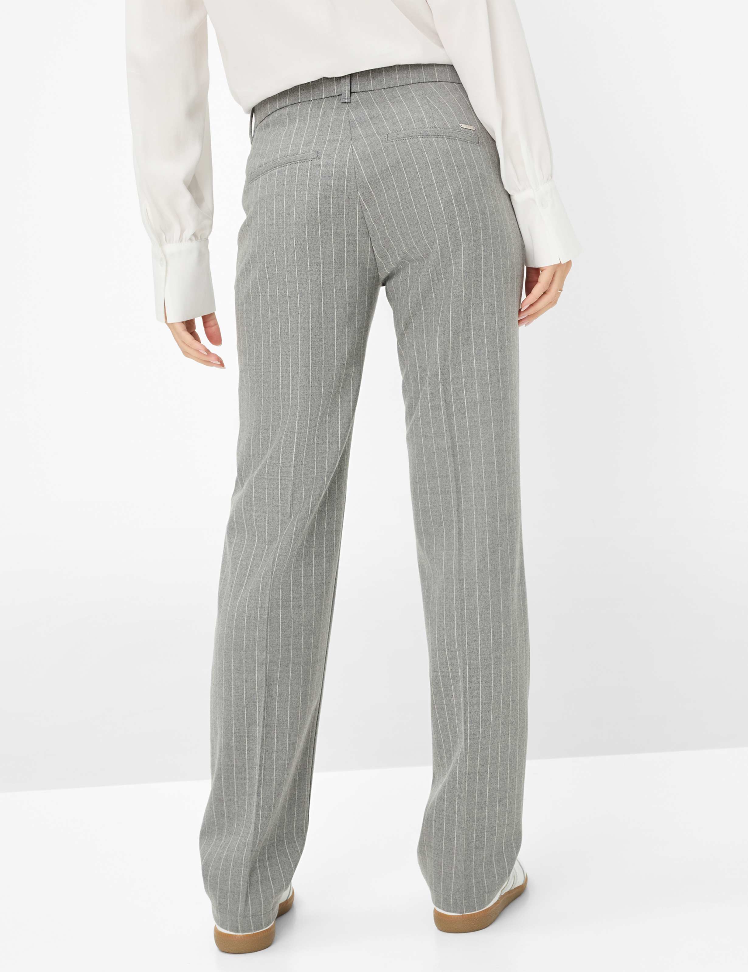 Thumbnail - Brax Damen Chino Style MARON SMOKE GREY, grau, Gr. 40K