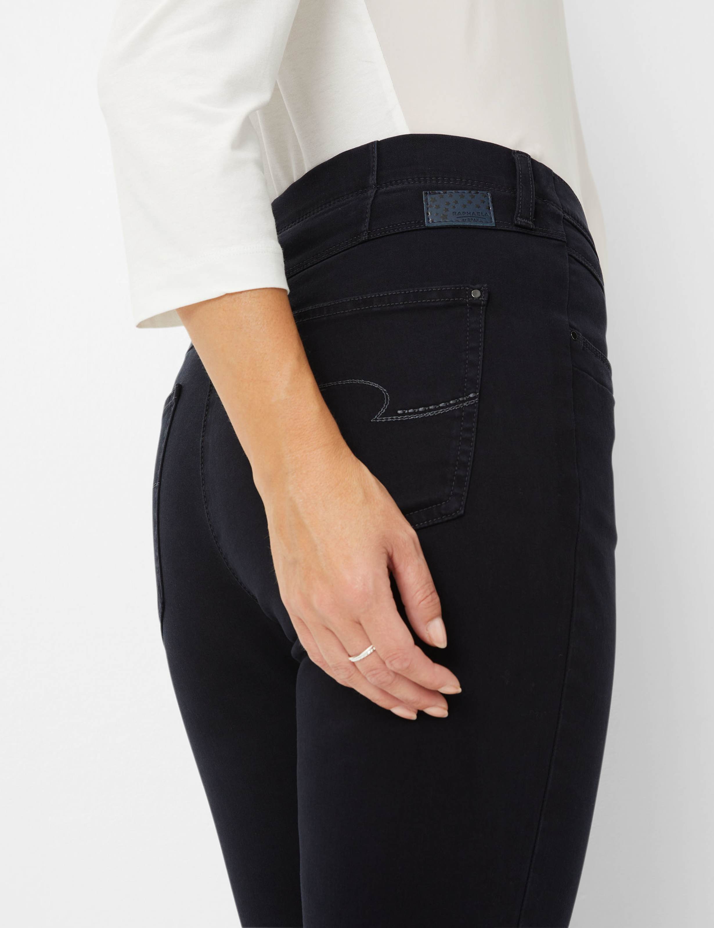 Damen Style LAURA NEW Dunkelblau Super Slim Fit Detail 2