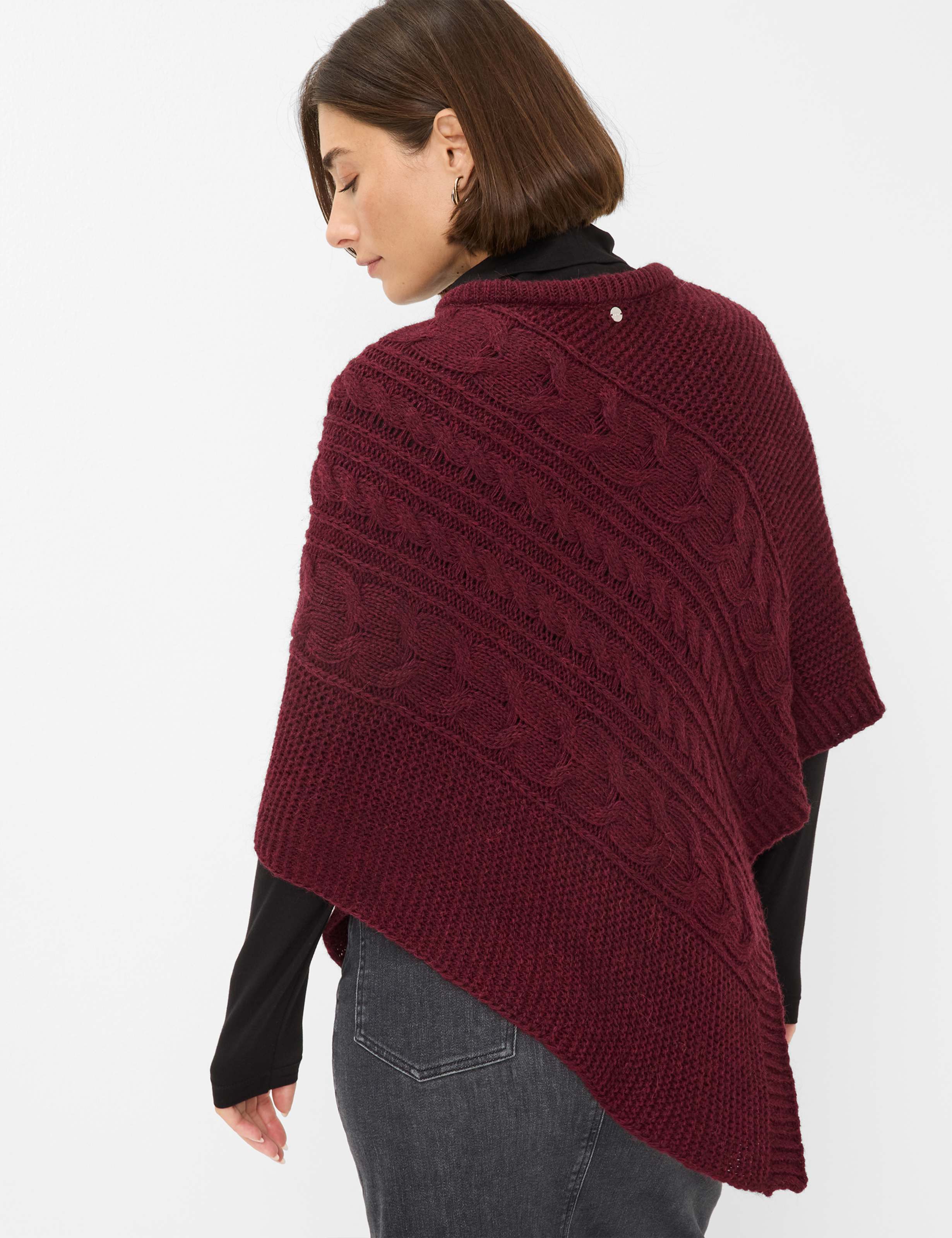 Thumbnail - Brax Damen Style THEA mulberry, dunkelrot, Gr. 0SIZE