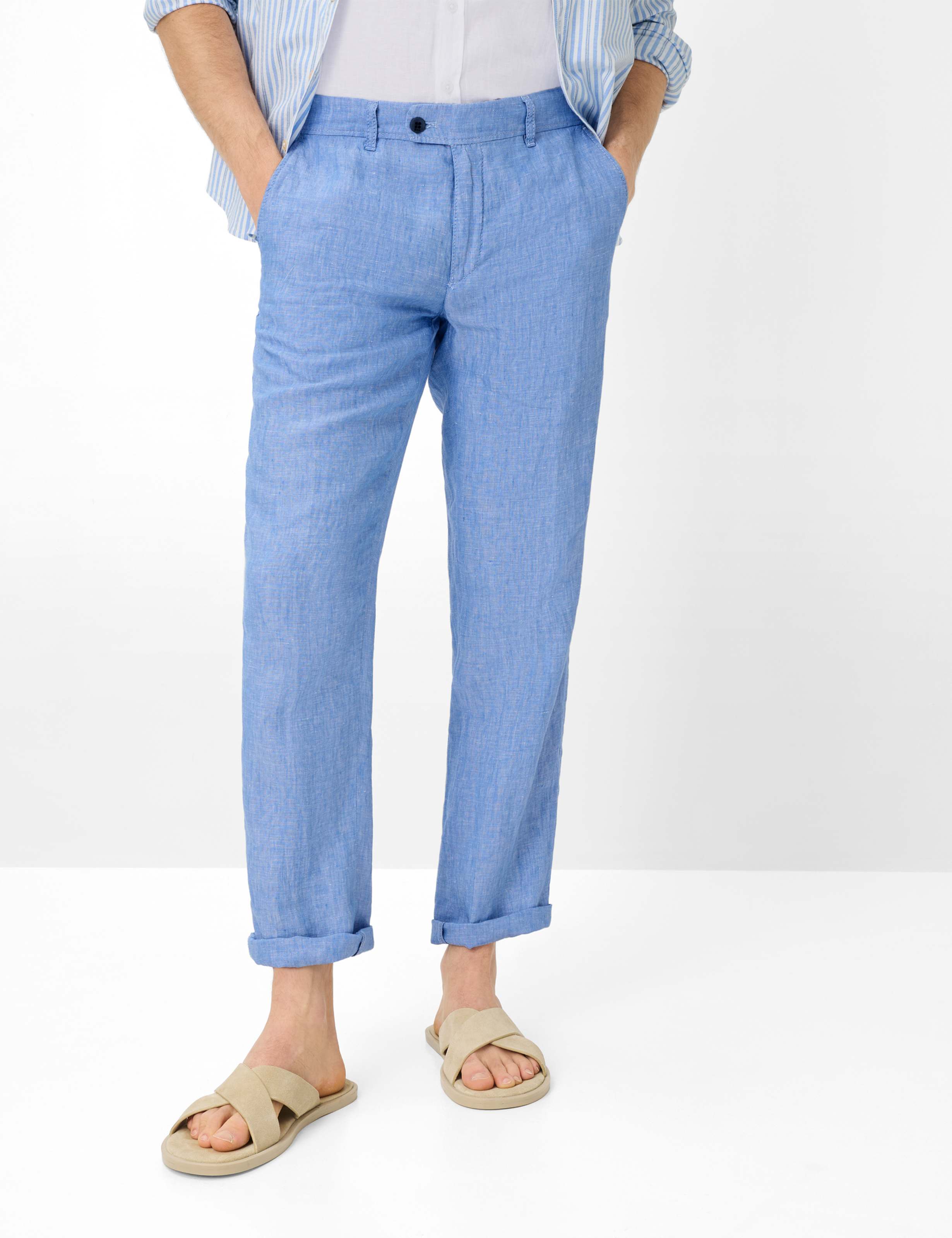 Thumbnail - Brax Herren Hose Style EVANS SKY, hellblau, Gr. 98