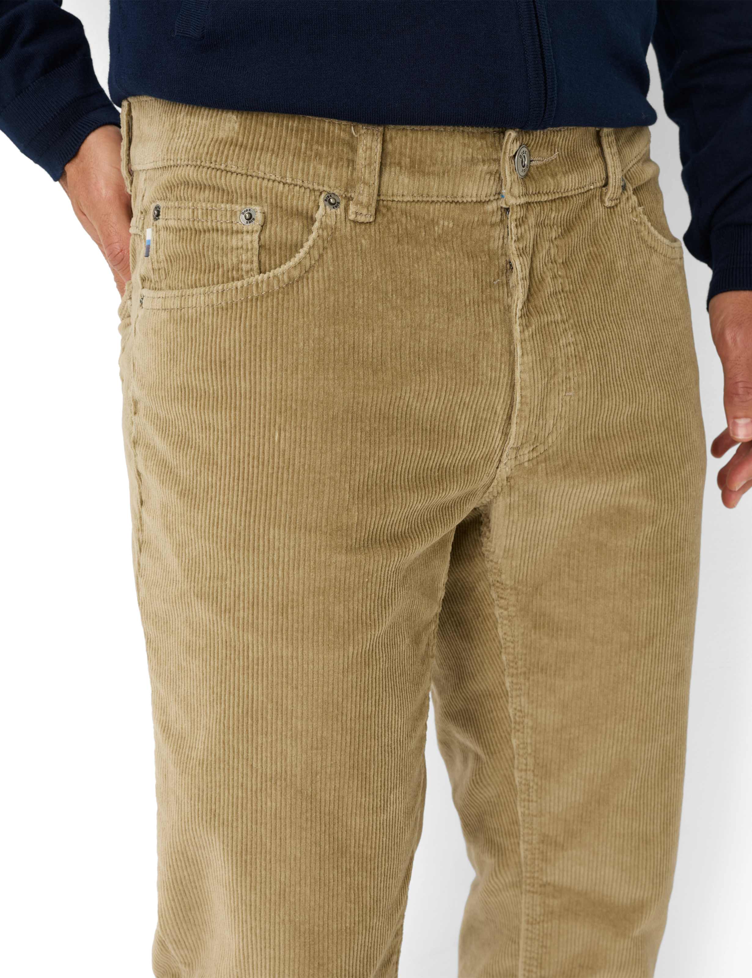 Herren Style COOPER Beige Regular Fit Detail 2