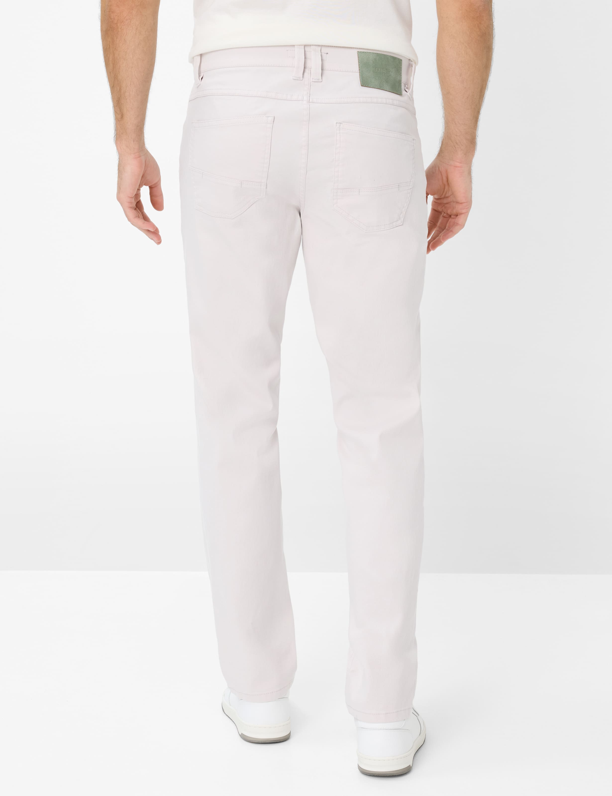 Herren Style LUKE Hellbeige Regular Fit Model Rueck