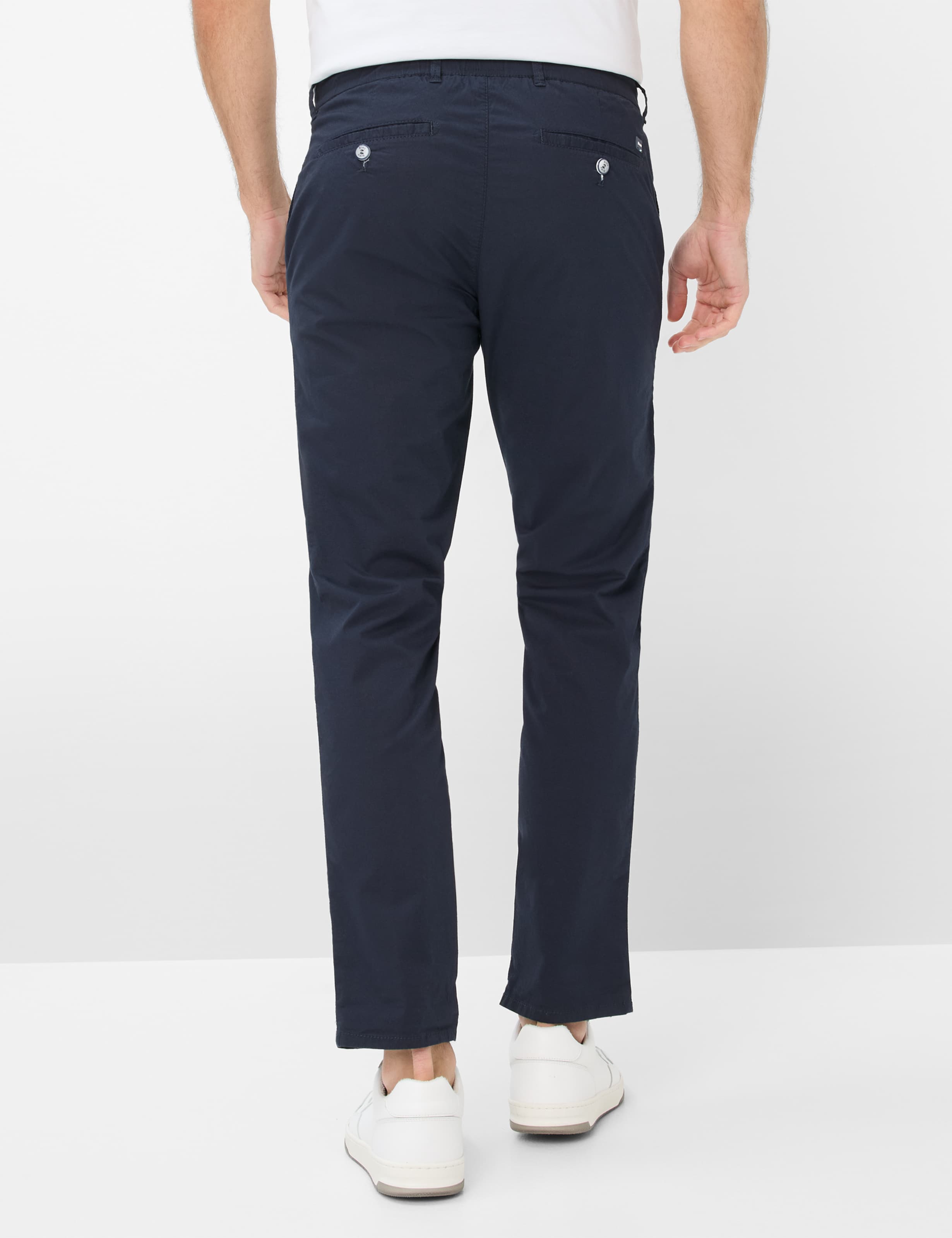 Homme Style FABIO Bleu Foncé Modern Fit Dos mannequin