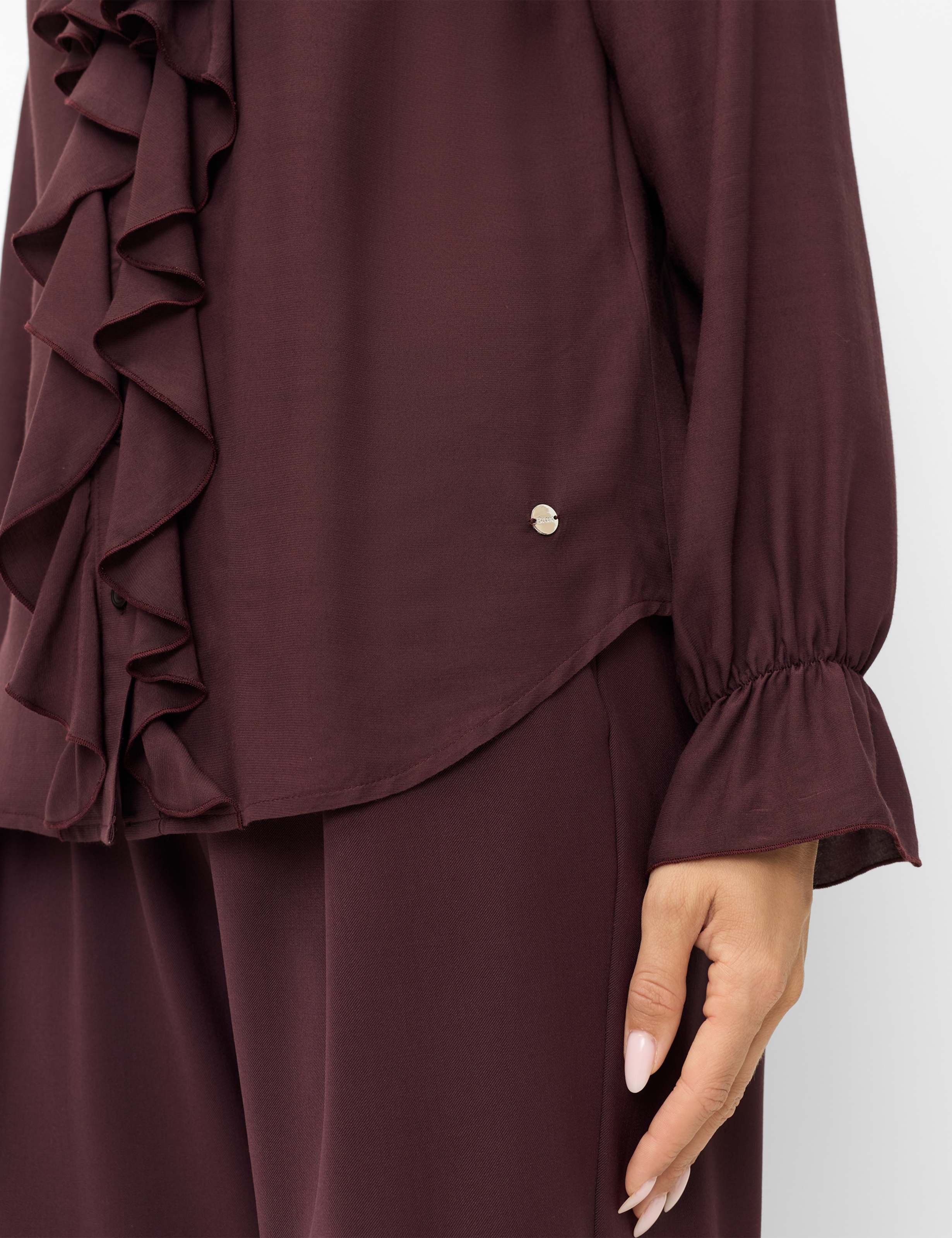 Femme Style VIVE Violette Foncé  Détail 2