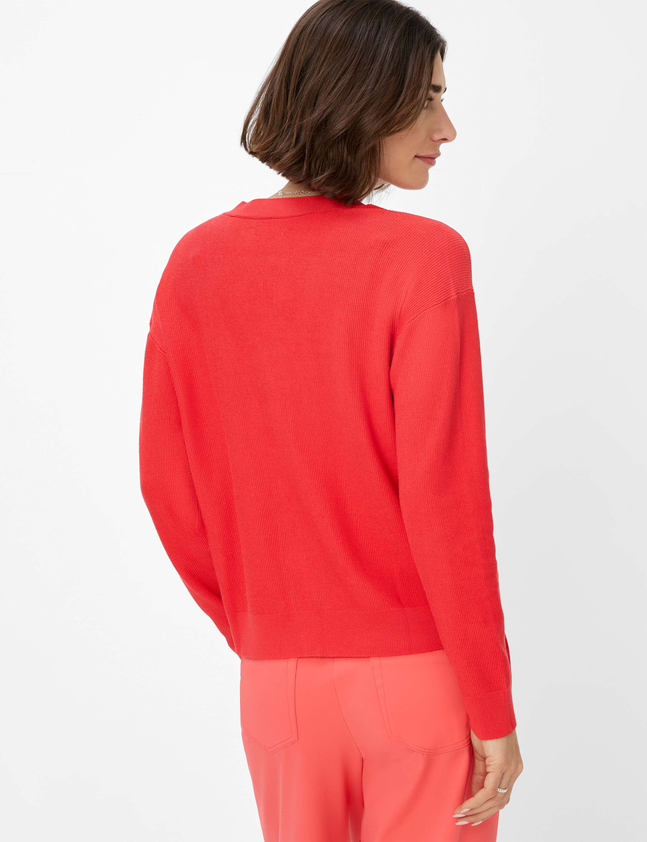 Women Style ANIQUE Red  Model back
