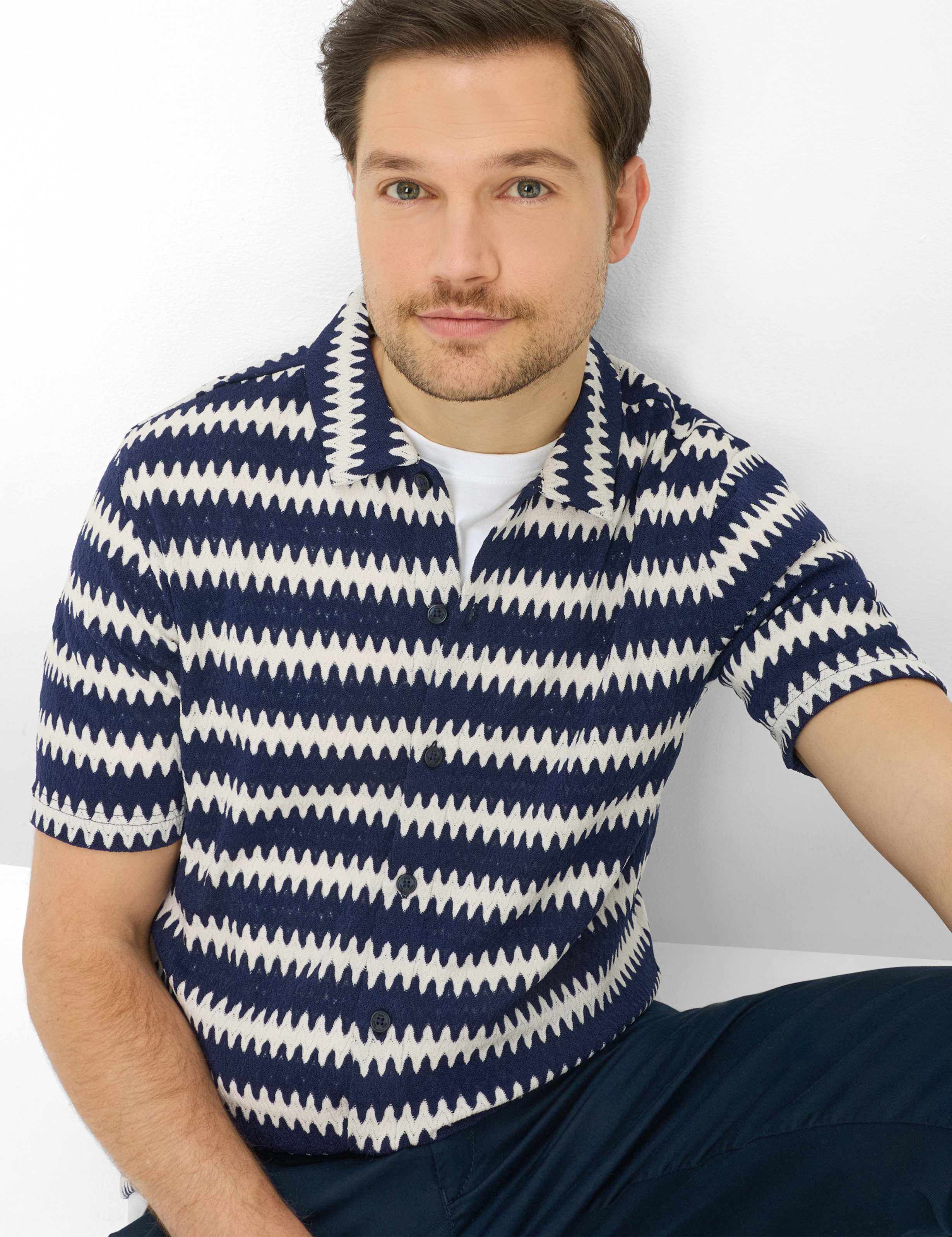 Herren Style PAJO Dunkelblau  Detail 1