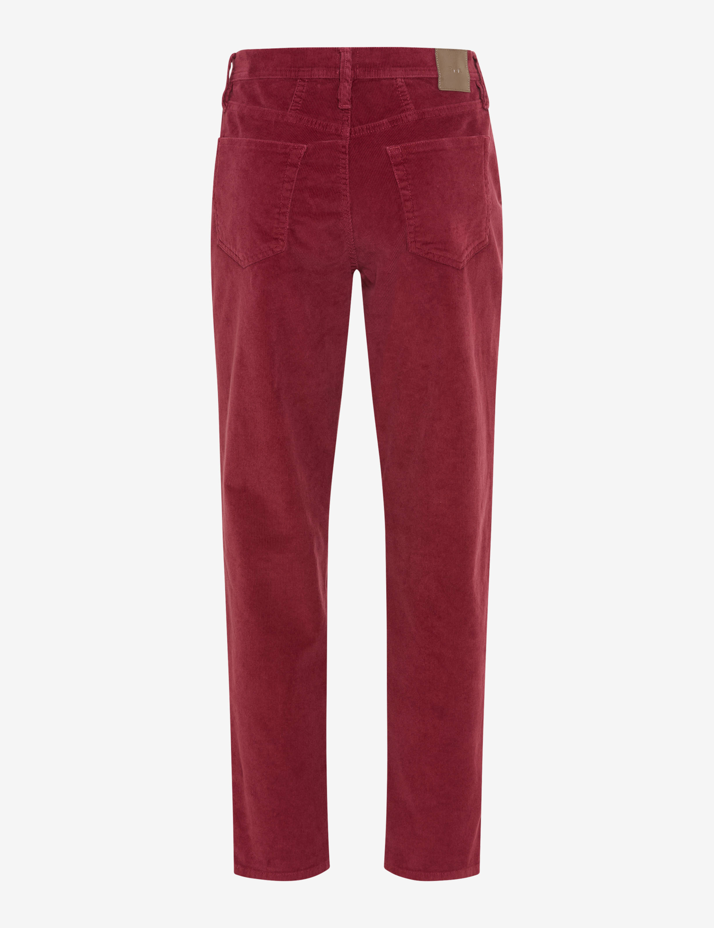 Femme Style MILEY S Rouge Foncé Relaxed Fit Détourage arrière
