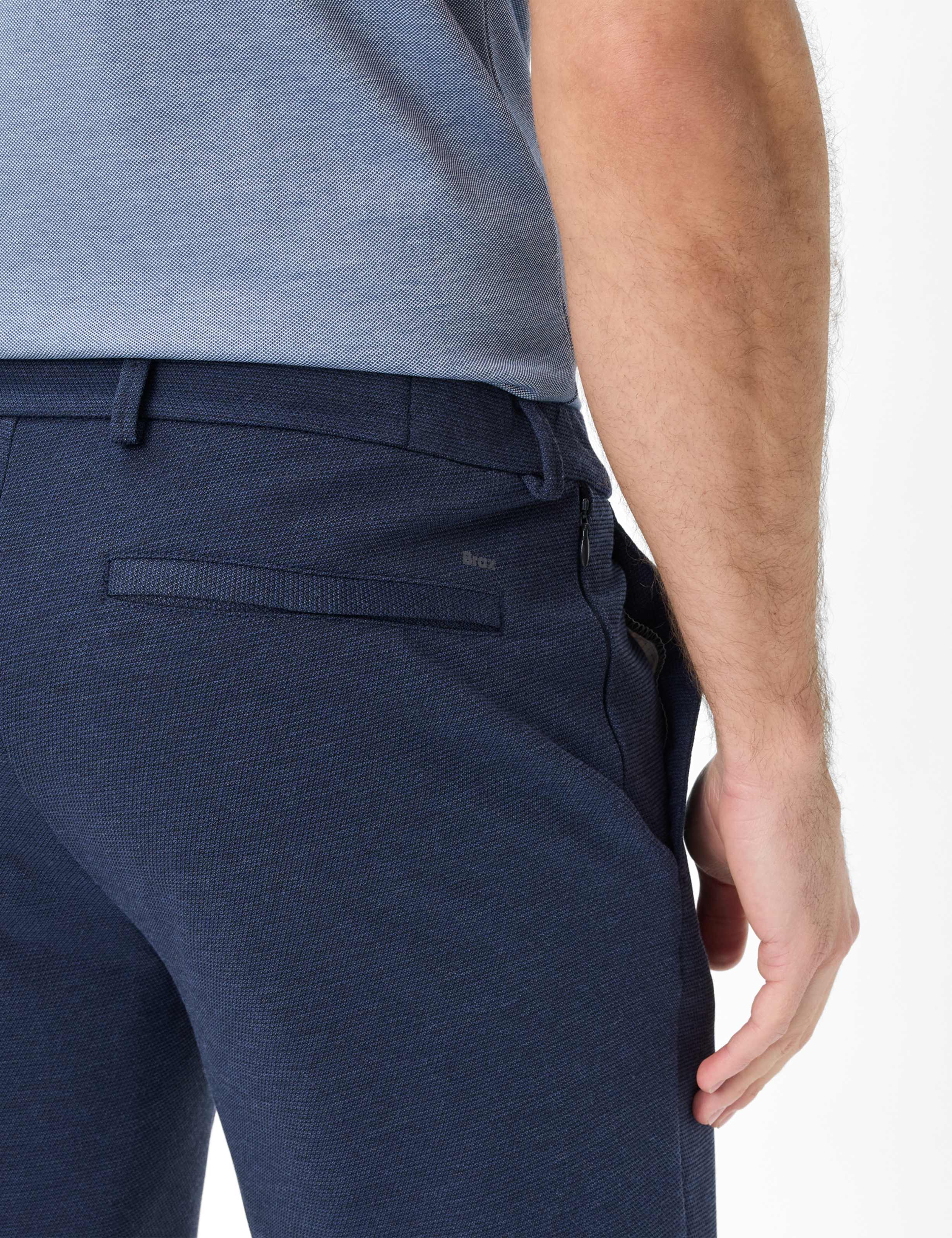 Men Style SILVIO Dark Blue Modern Fit Detail 2
