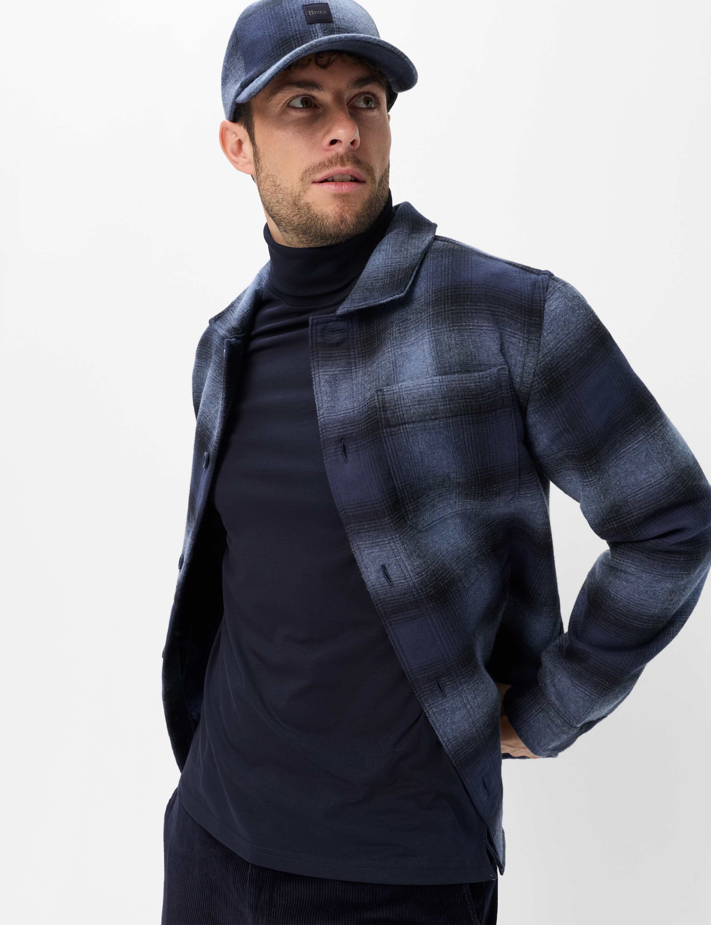 Homme Style SANTIAGO Bleu  Détail 1