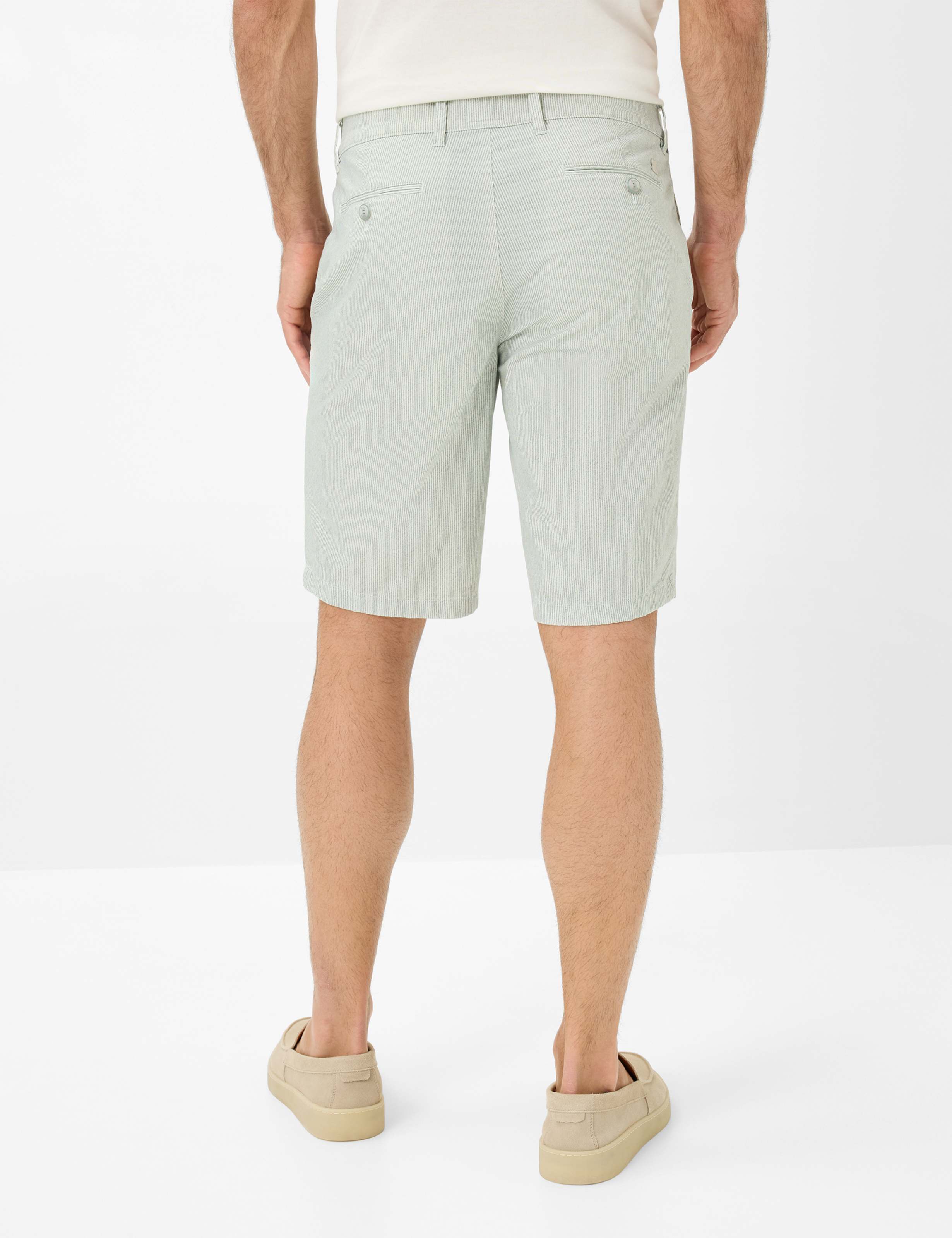 Homme Style BOZEN Vert Clair Regular Fit Dos mannequin