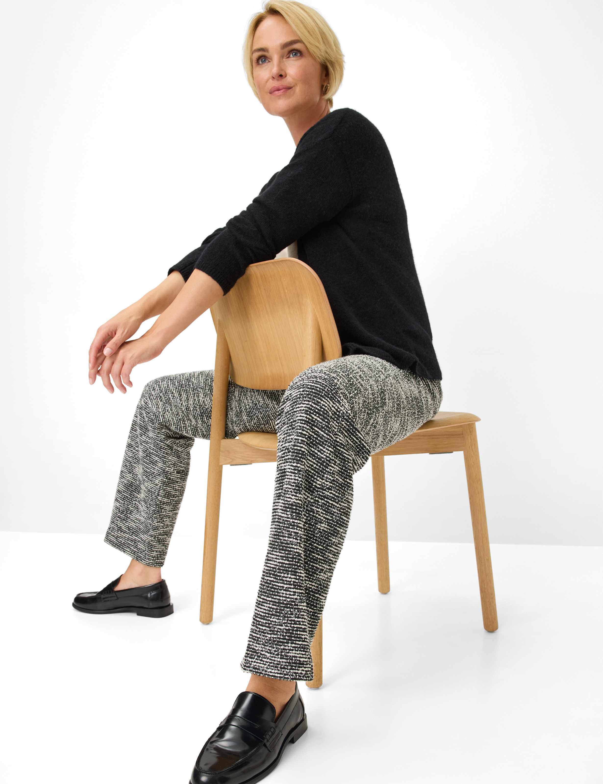 Dames Style LILLYTH FLARED Zwart Super Slim Fit Detail 1